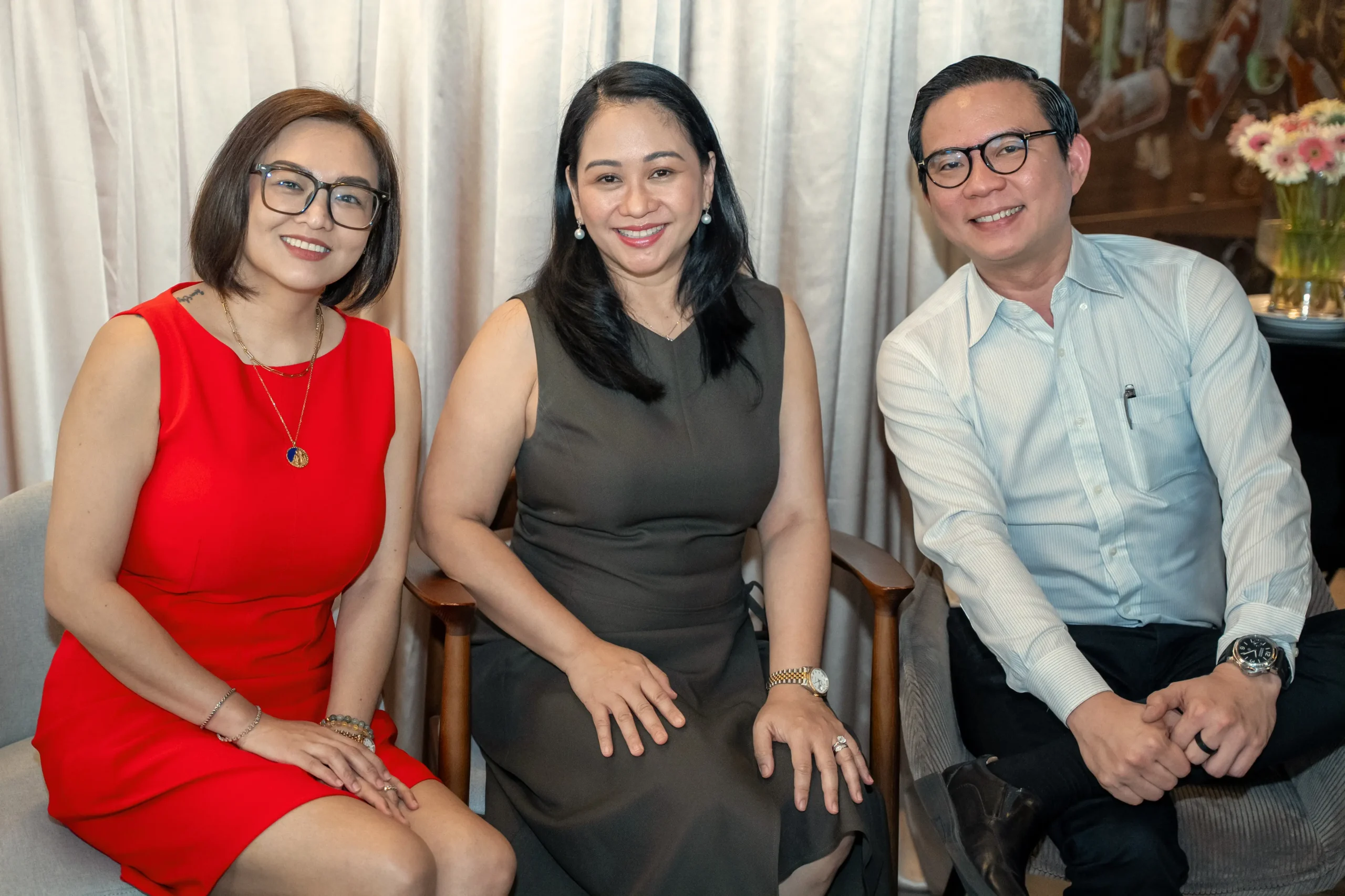 THE SCAR PROJECT’S MEDICAL TEAM: DR. ROCH GANABAN, DR. JACQ LUNA, AND DR. JJ PUA