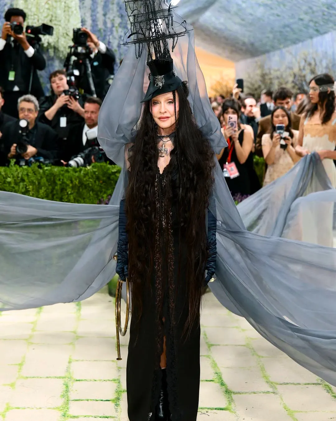 Madonna IN Saint Laurent