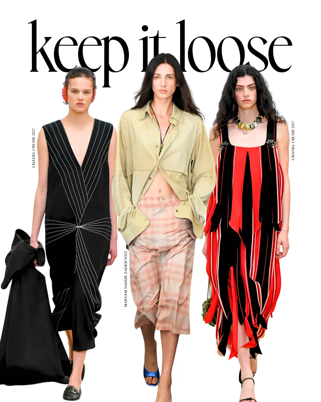 Keep Your Silhouettes Loose and Airy during summer