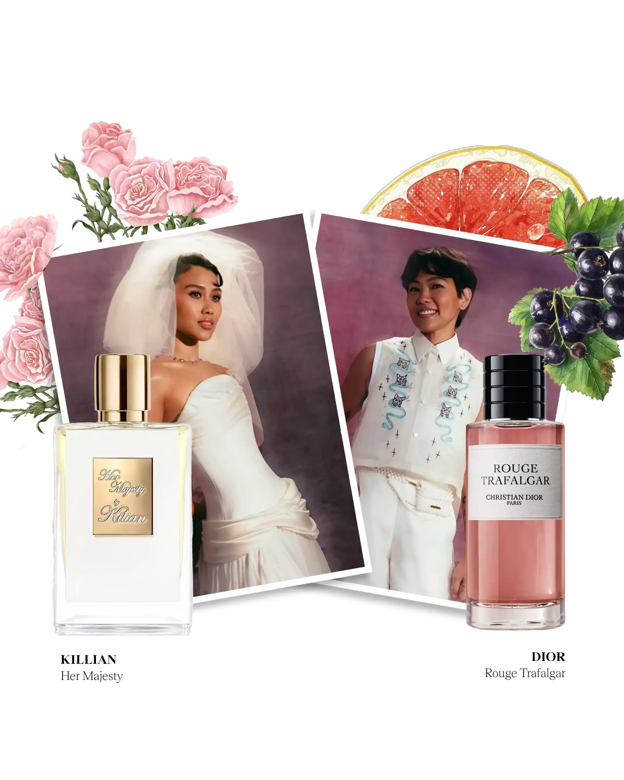 Wedding day scents