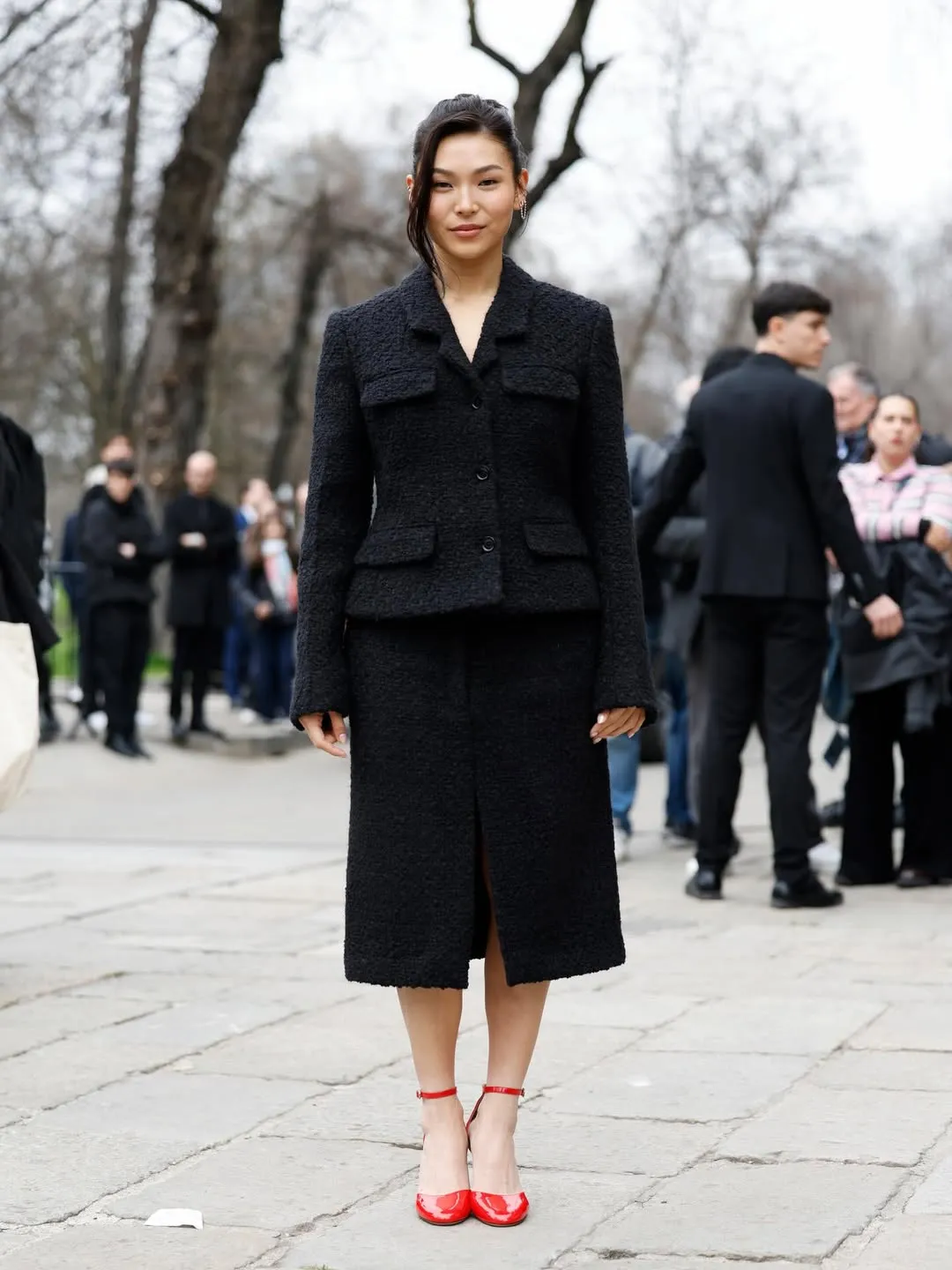 at the Ferragamo f/w26 show during Milan Fashion Week