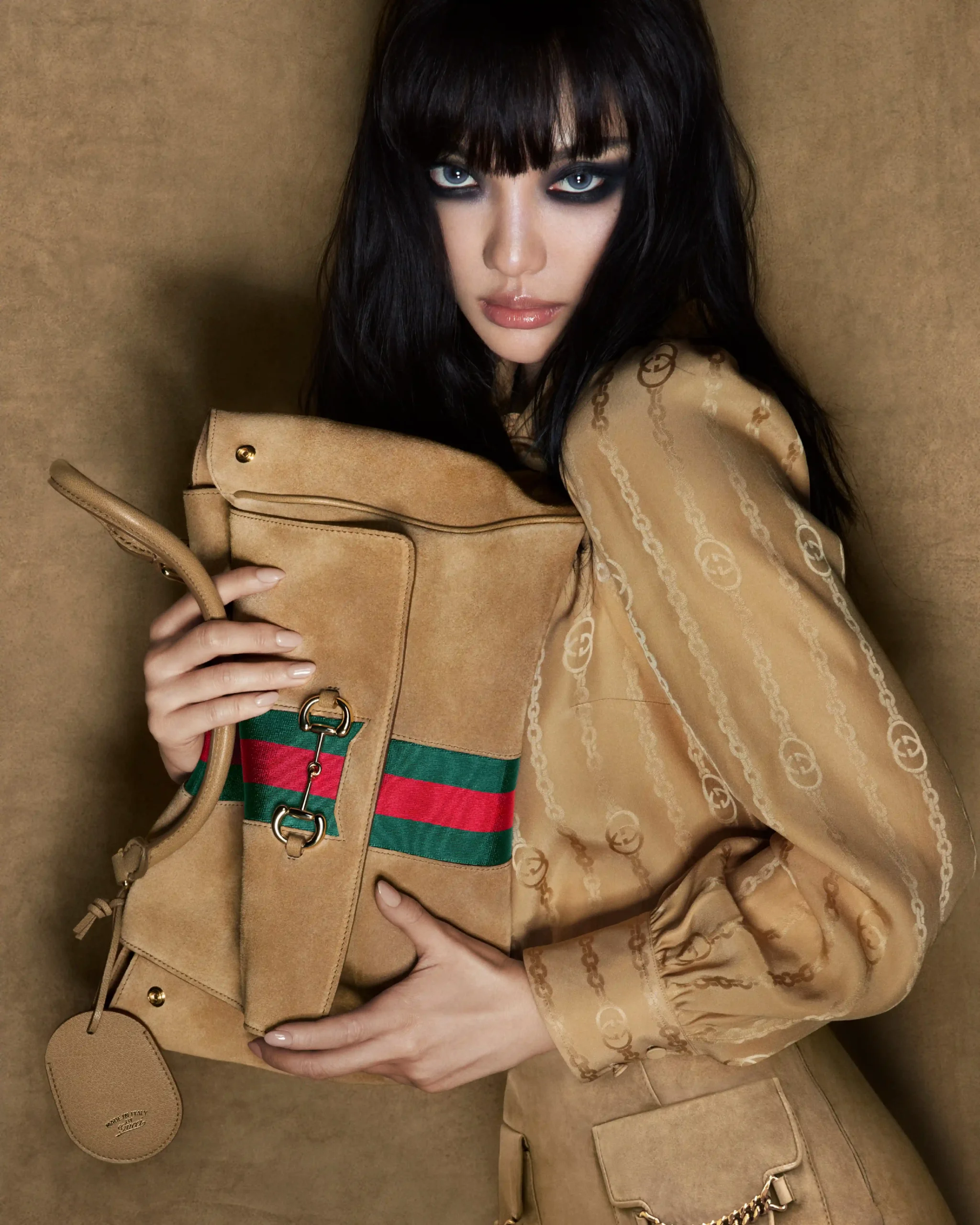 NINGNING for Gucci "Beauty and the Bag"