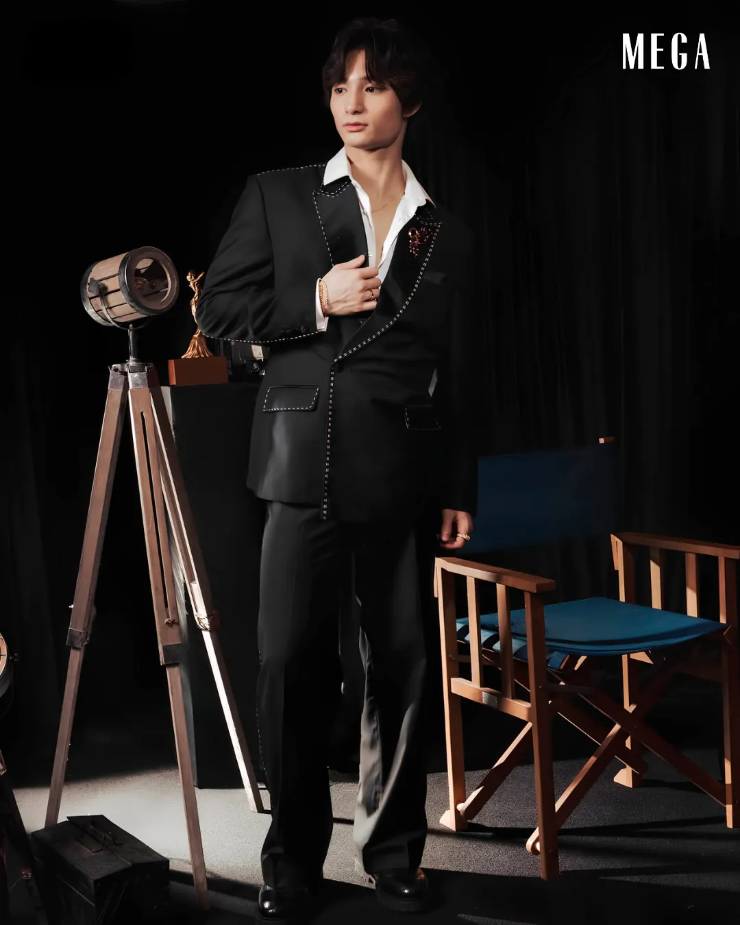 Joaquin Arce wearing Vin Orias; Styled by Jetrho Barrietta of Stylized Studio