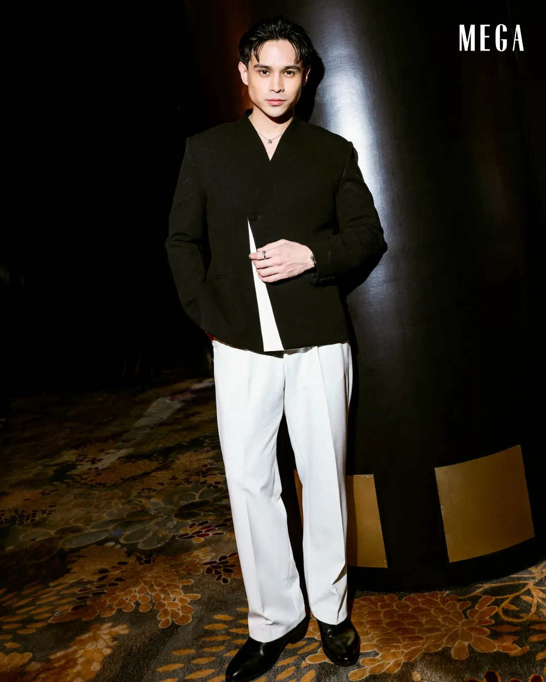 Ralph De Leon wearing Anthony Ramirez and BVLGARI; Styled by Perry Tabora