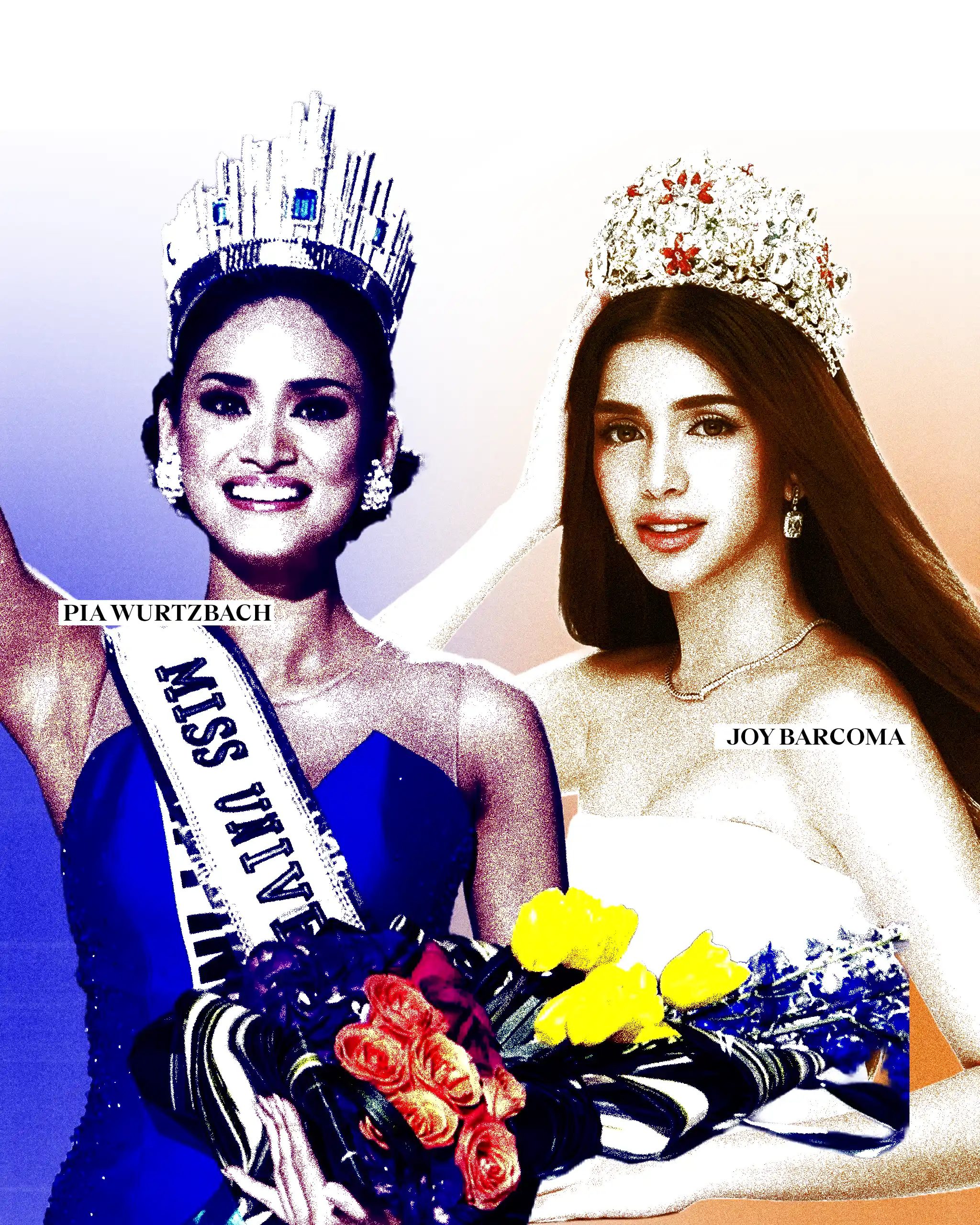 Pia Wurtzbach-Jauncey and Joy Barcoma