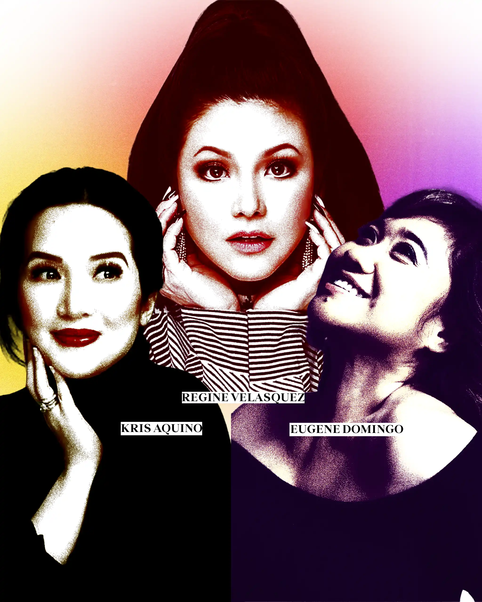 Kris Aquino, Regine Velasquez, Eugene Domingo
