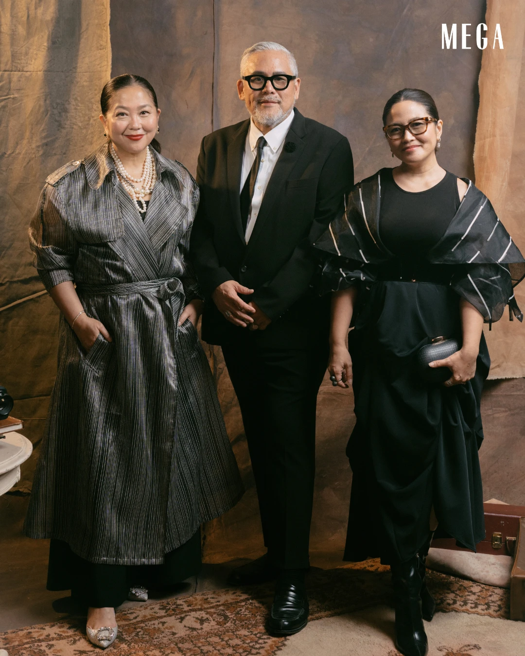 Venisse Laurel-Hermano, Rajo Laurel & Gela Laurel Stehmeier
