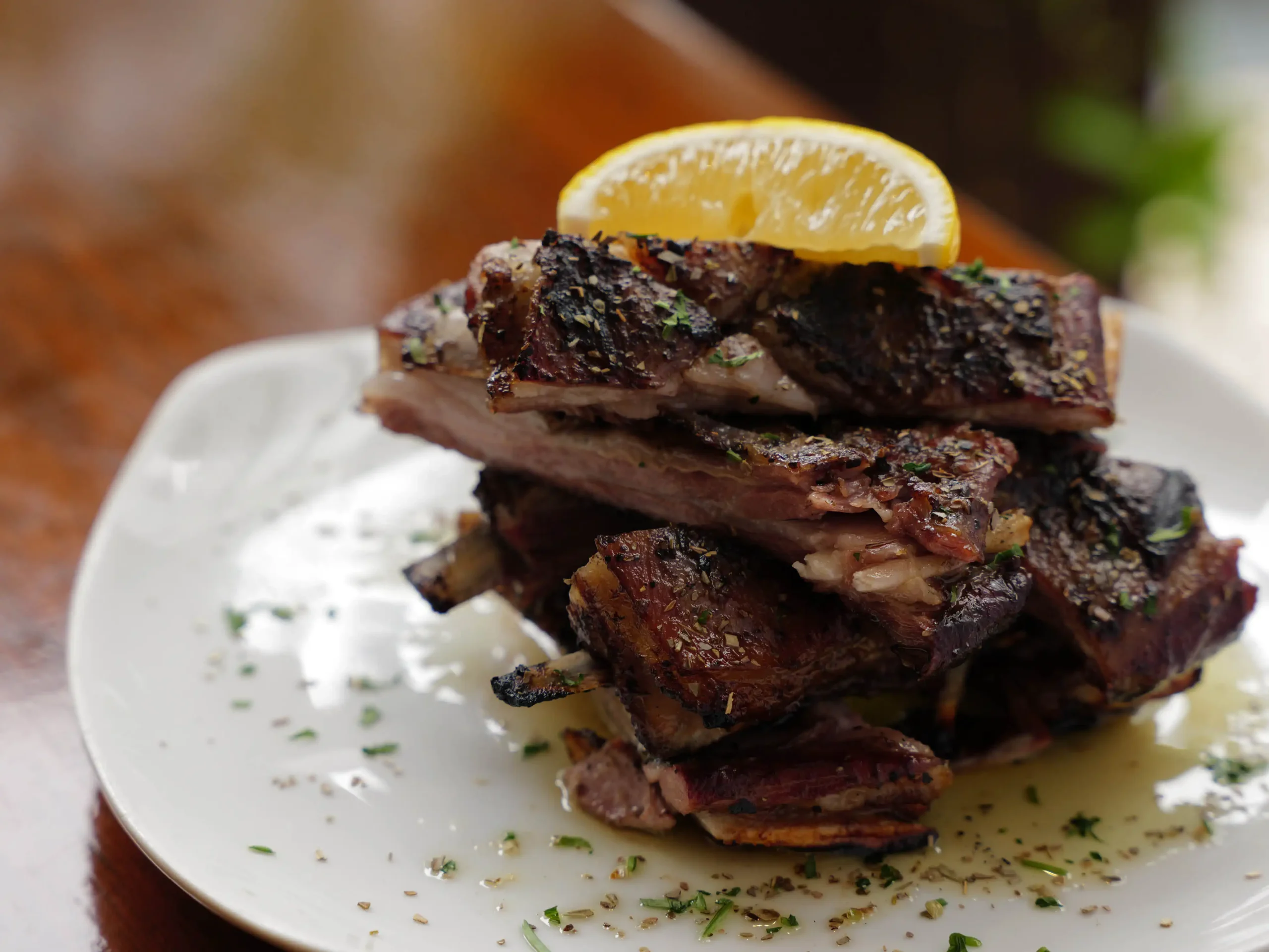 Cyma’s crowd-favorite Paidakia (grilled lamb ribs)