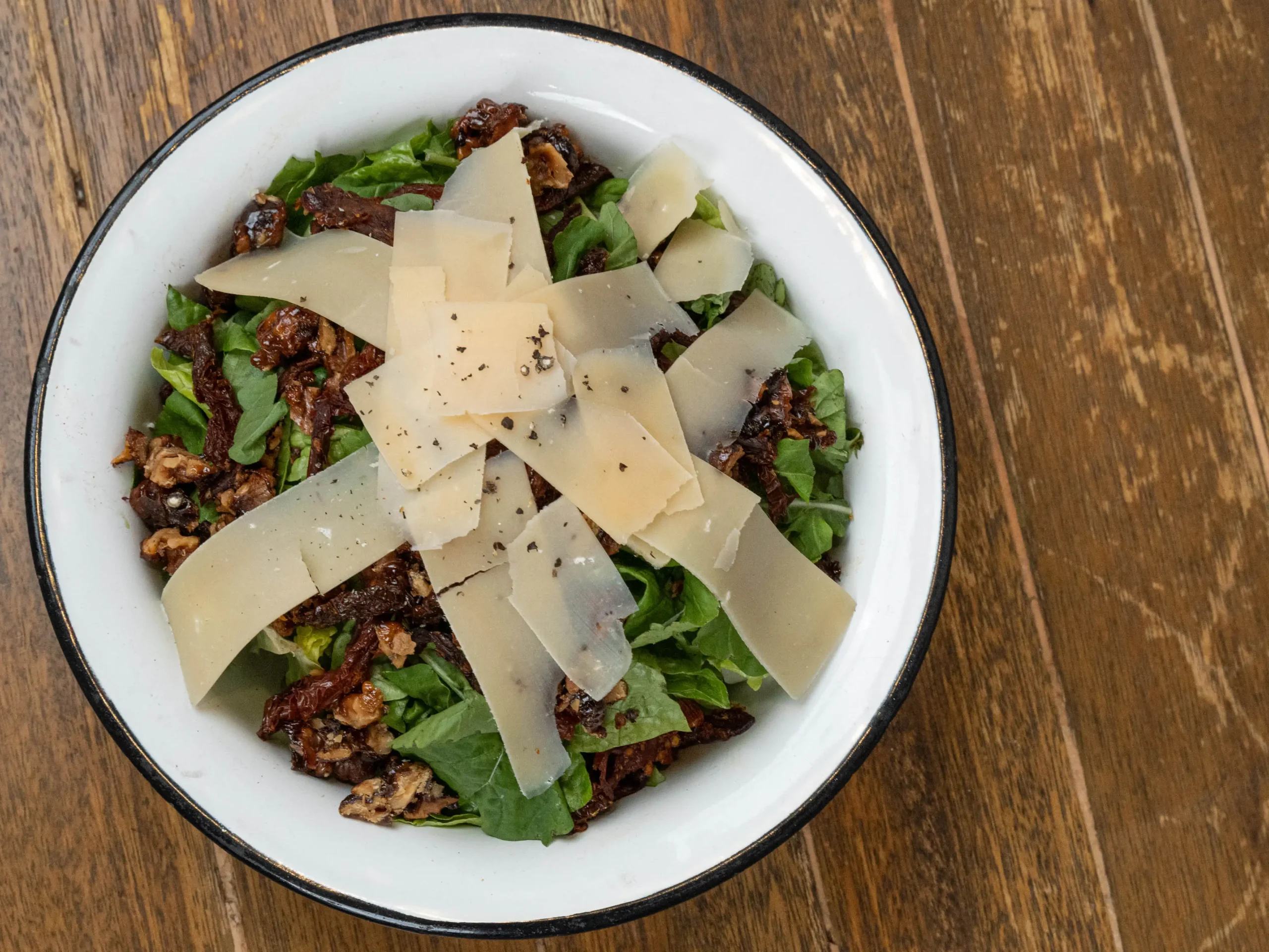 Cyma’s Roka Salata, an original creation by Chef Robby