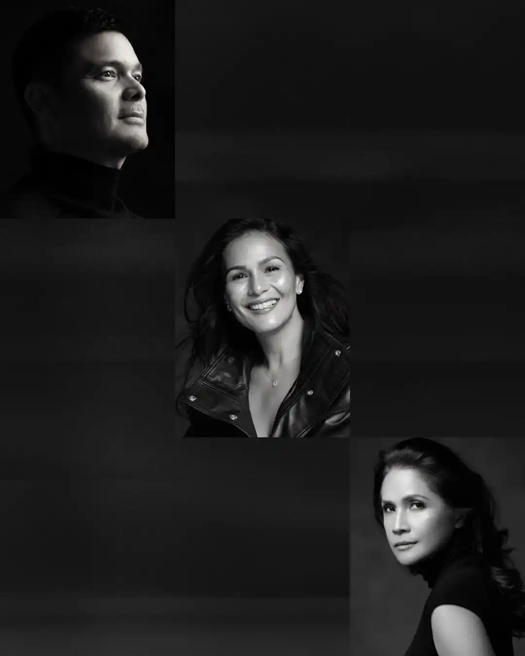 Chairman Dingdong Dantes, PRESIDENT IZA CALZADO, and Vice Chairman Agot Isidro aktor