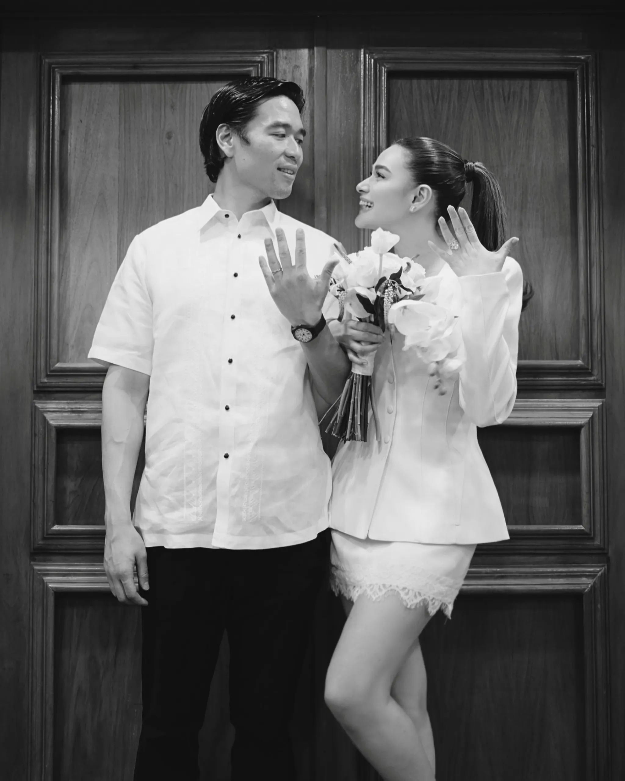 Bea Alonzo and Vincent Co's civil wedding