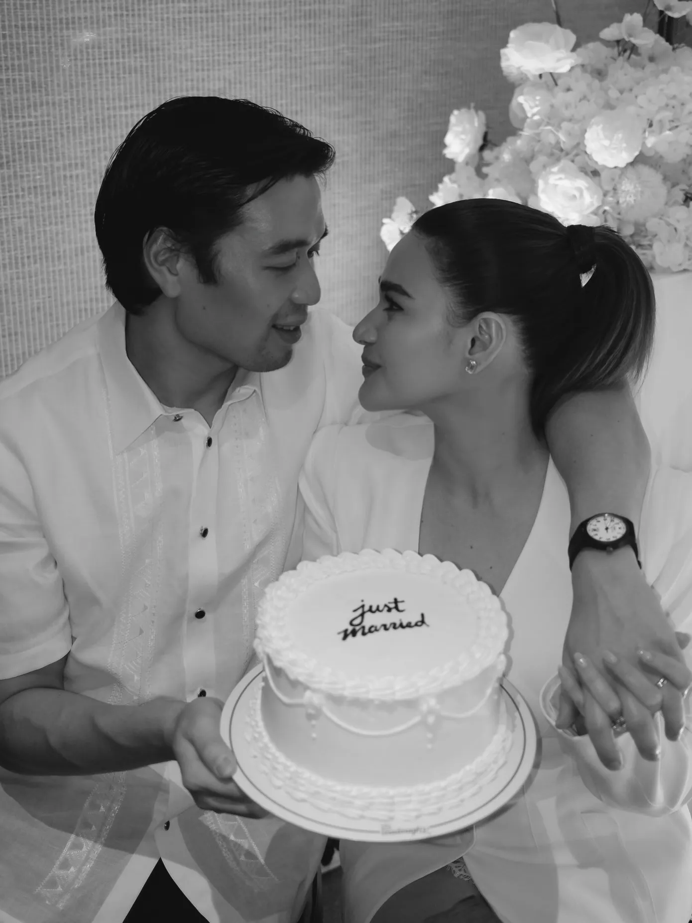 Bea Alonzo and Vincent Co's civil wedding