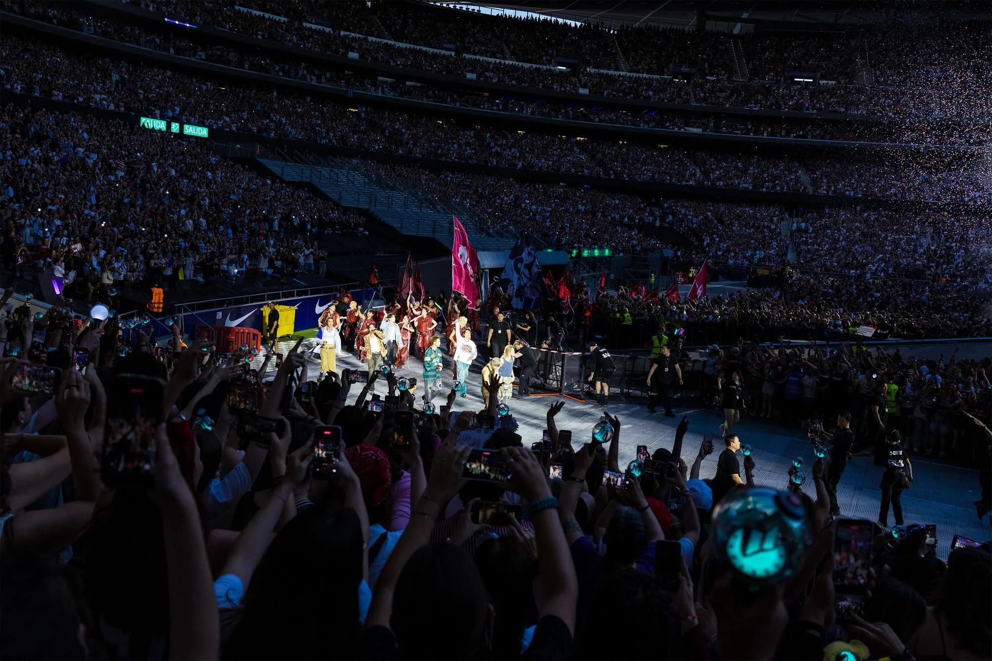 bts concert in Madrid Spain