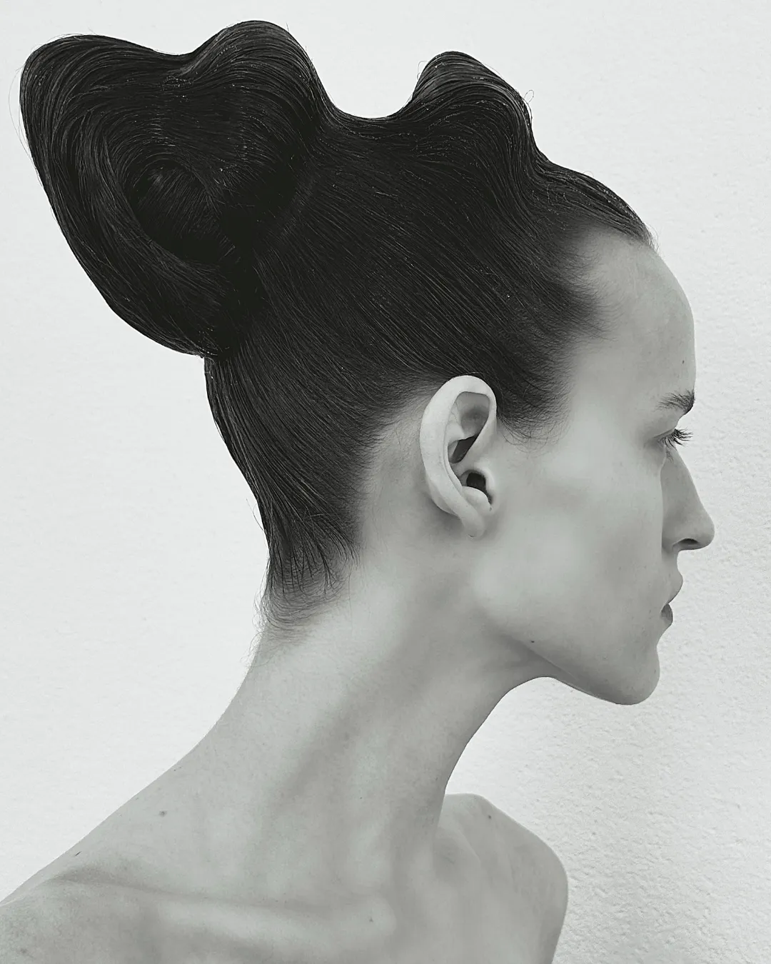 Sculptural updos