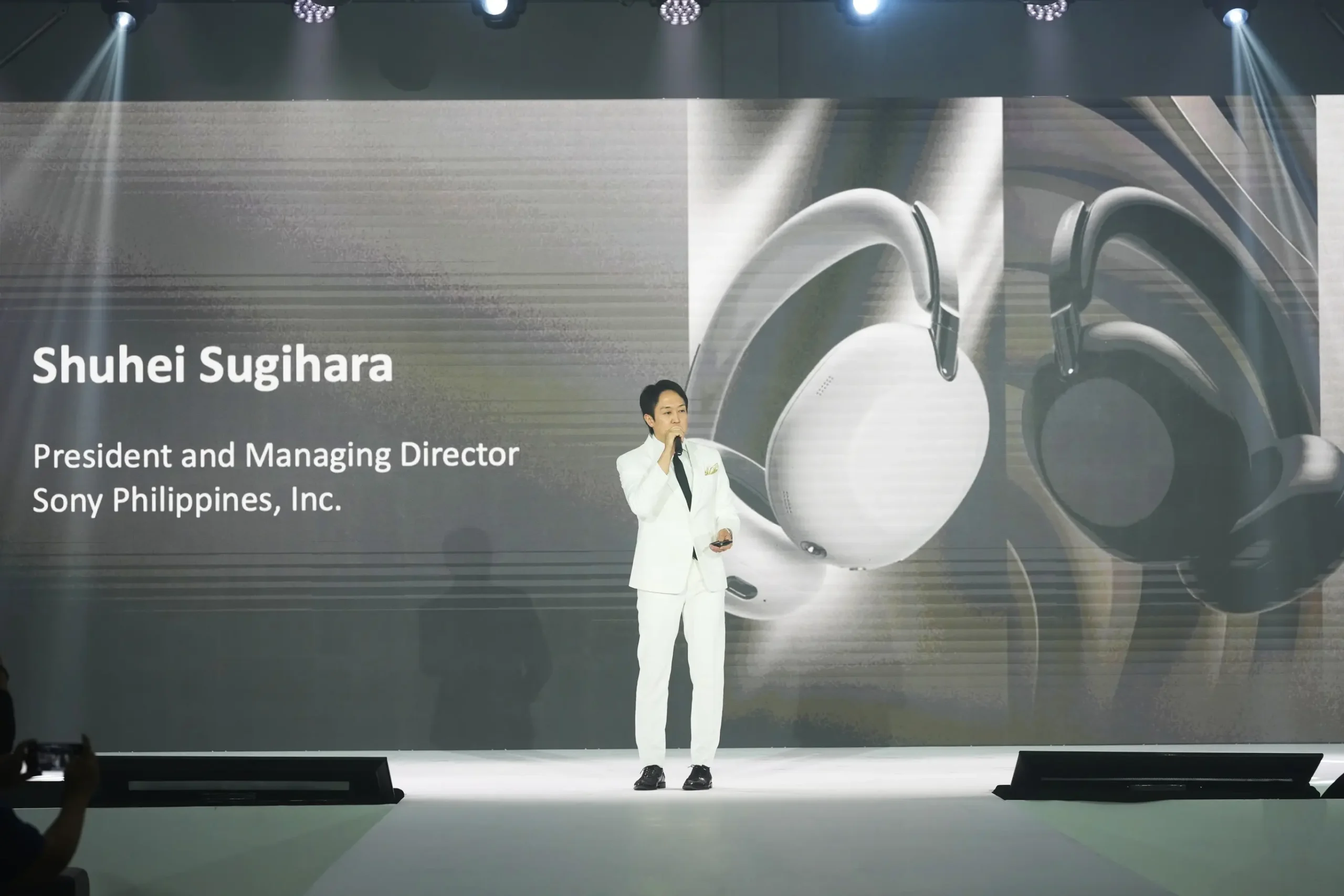 Sony Philippines, INC. President and Managing Director Shuhei Sugihara Unveils the Sony 1000x the Collexion