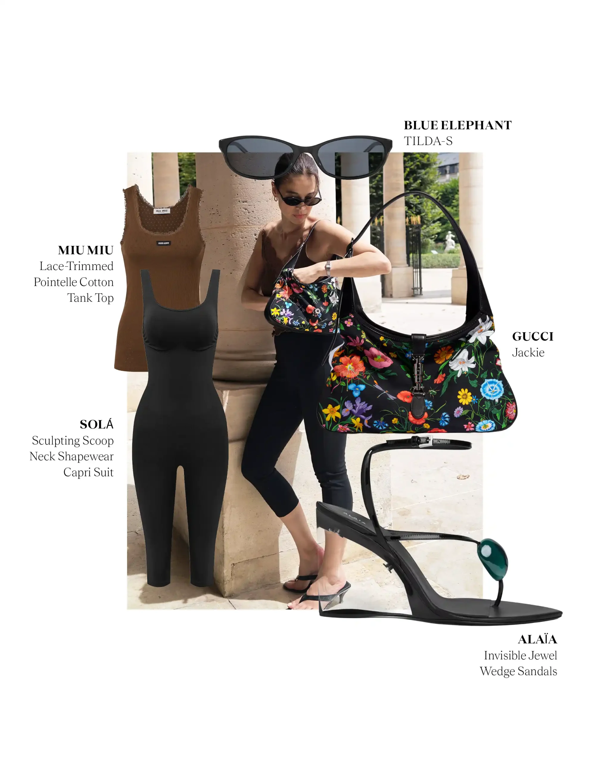 Thong Sandals and Capris—The Ultimate Off-Duty Pairing