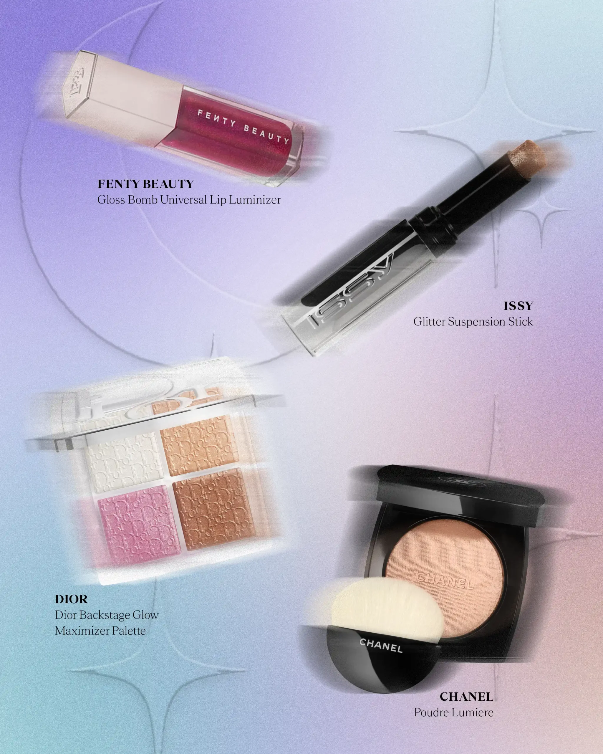 Finish the Midnight Sun glam with shimmers