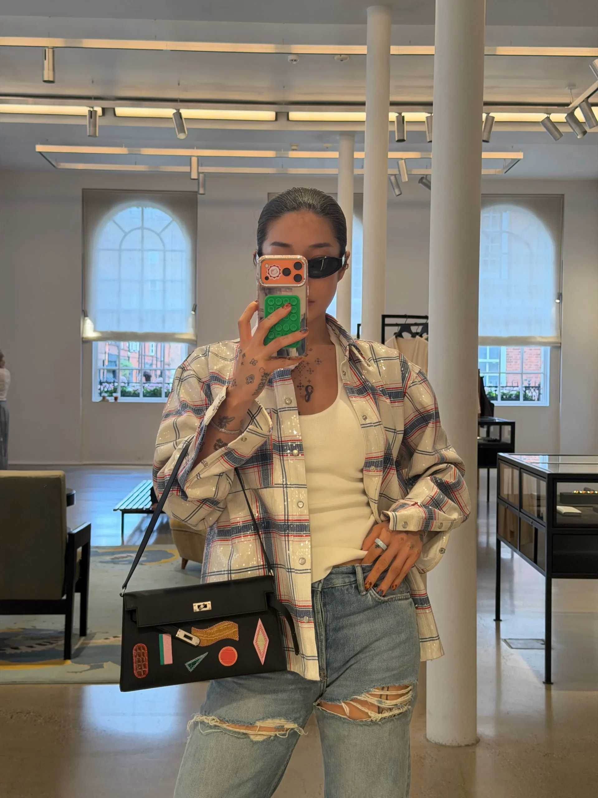 Hermès Kelly Elan Broderie