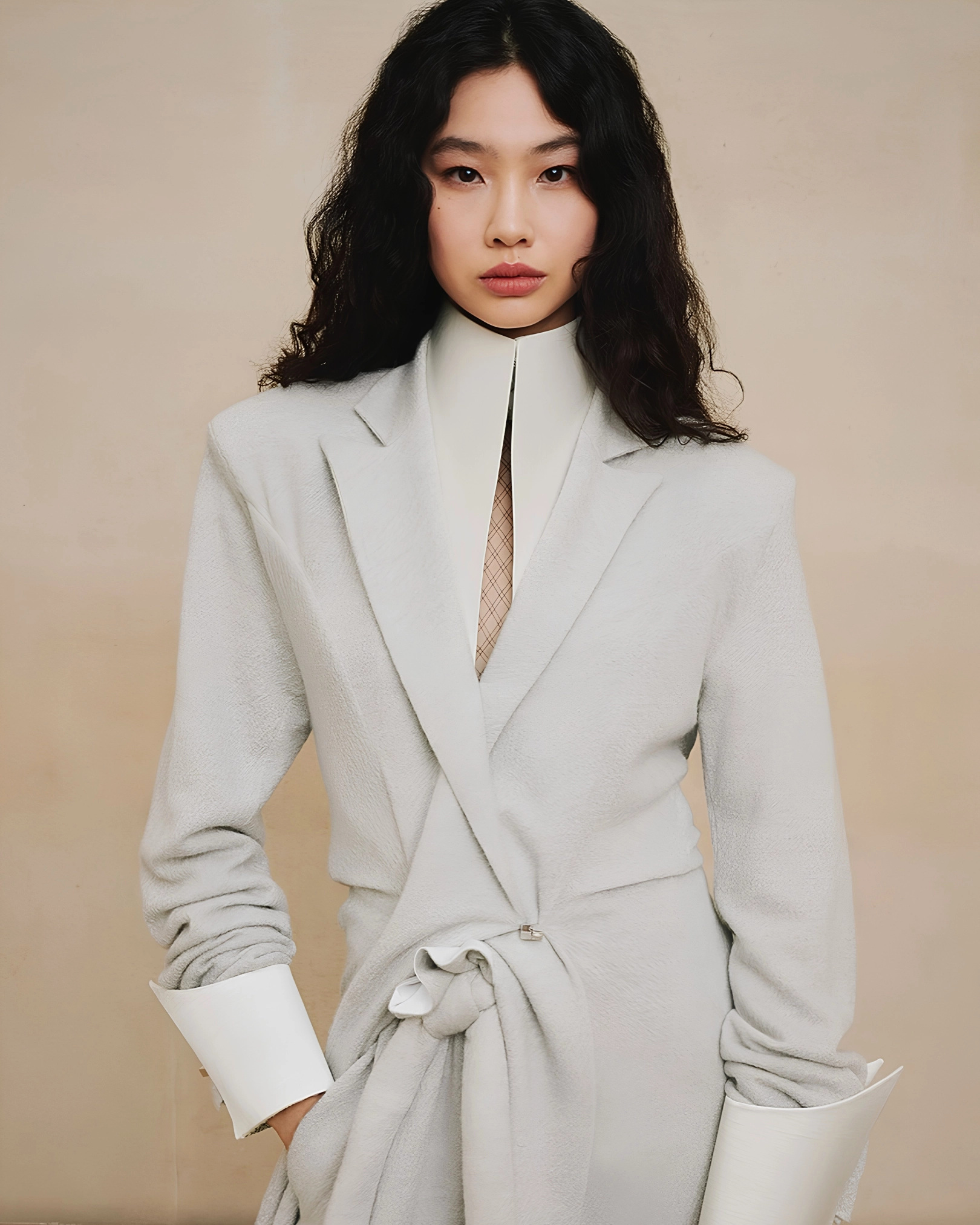 Hoyeon wearing Louis Vuitton
