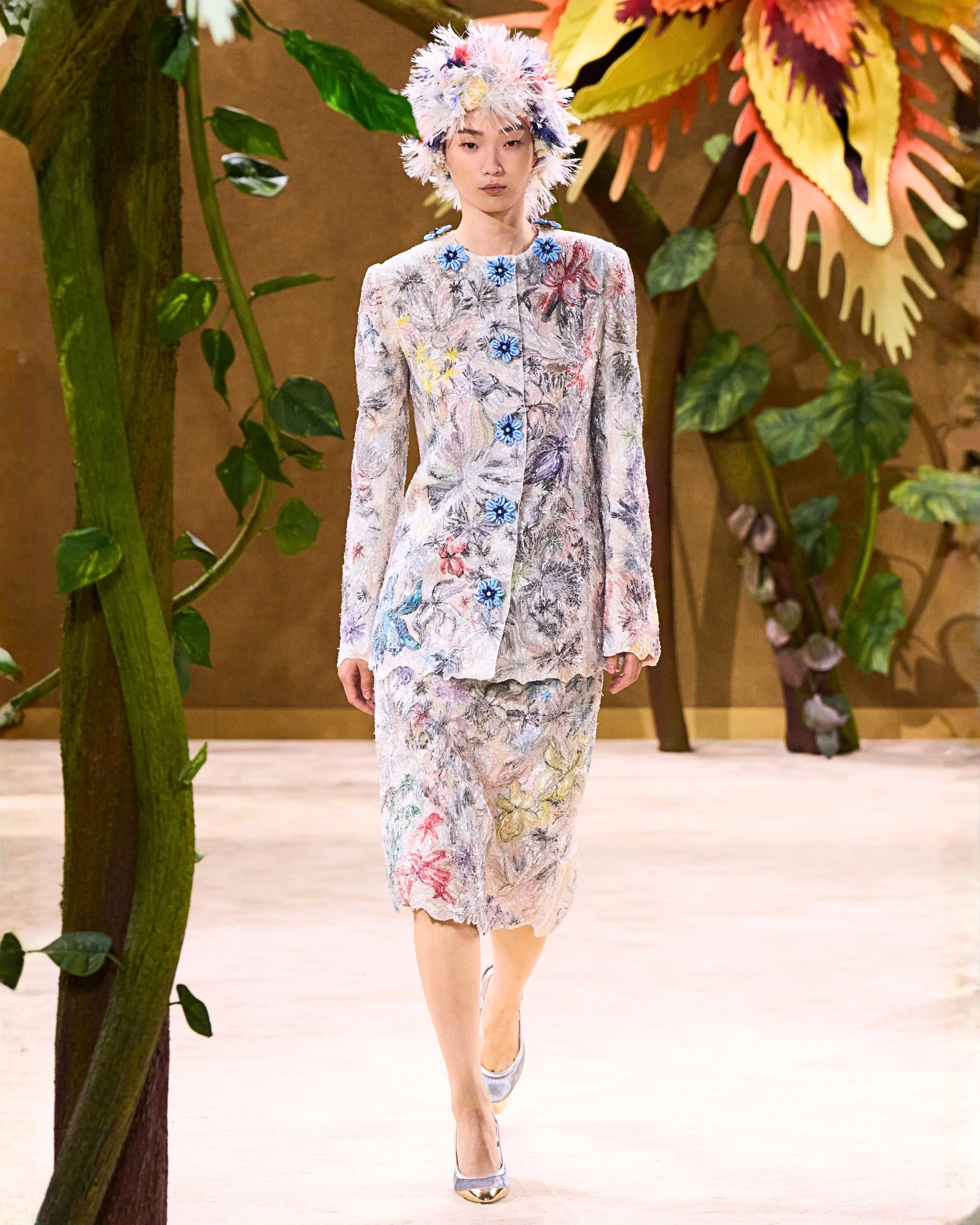Hyun Ji Shin wearing Chanel