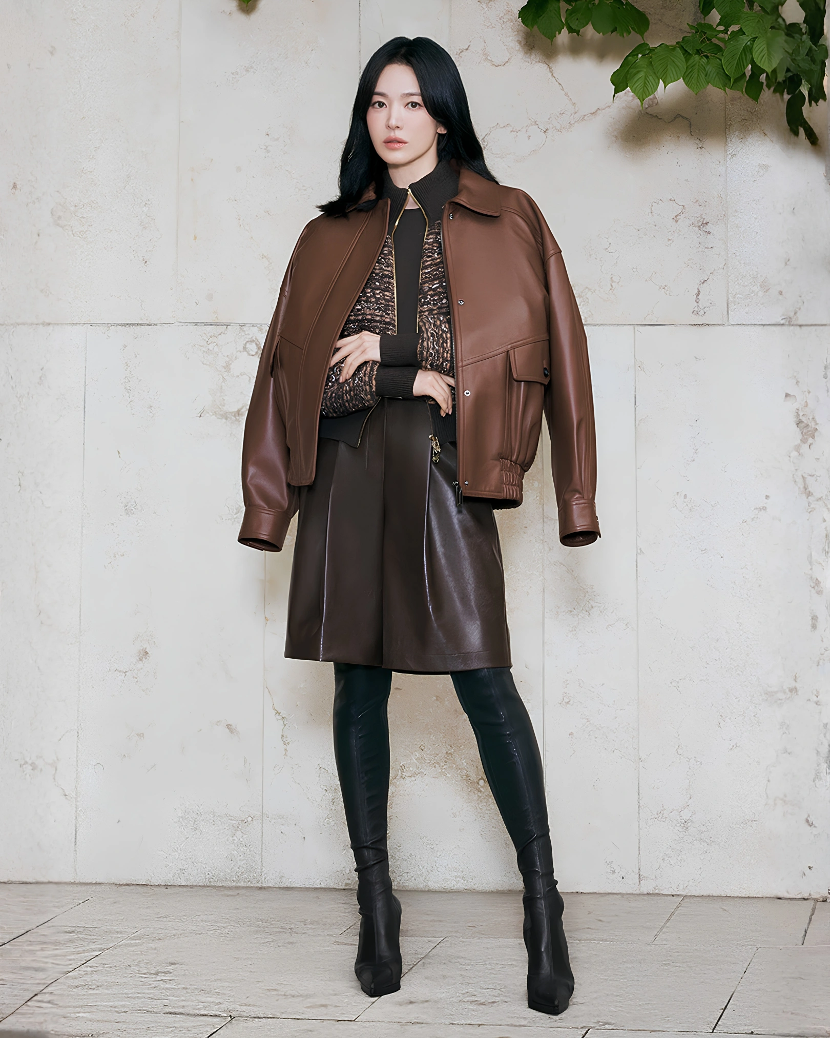 Song Hye-kyo wearing MICHAA
