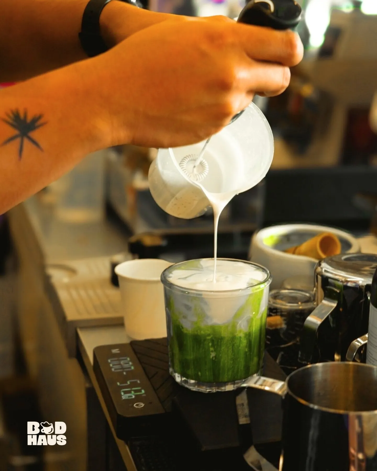 Grab some Matcha at Budhaus