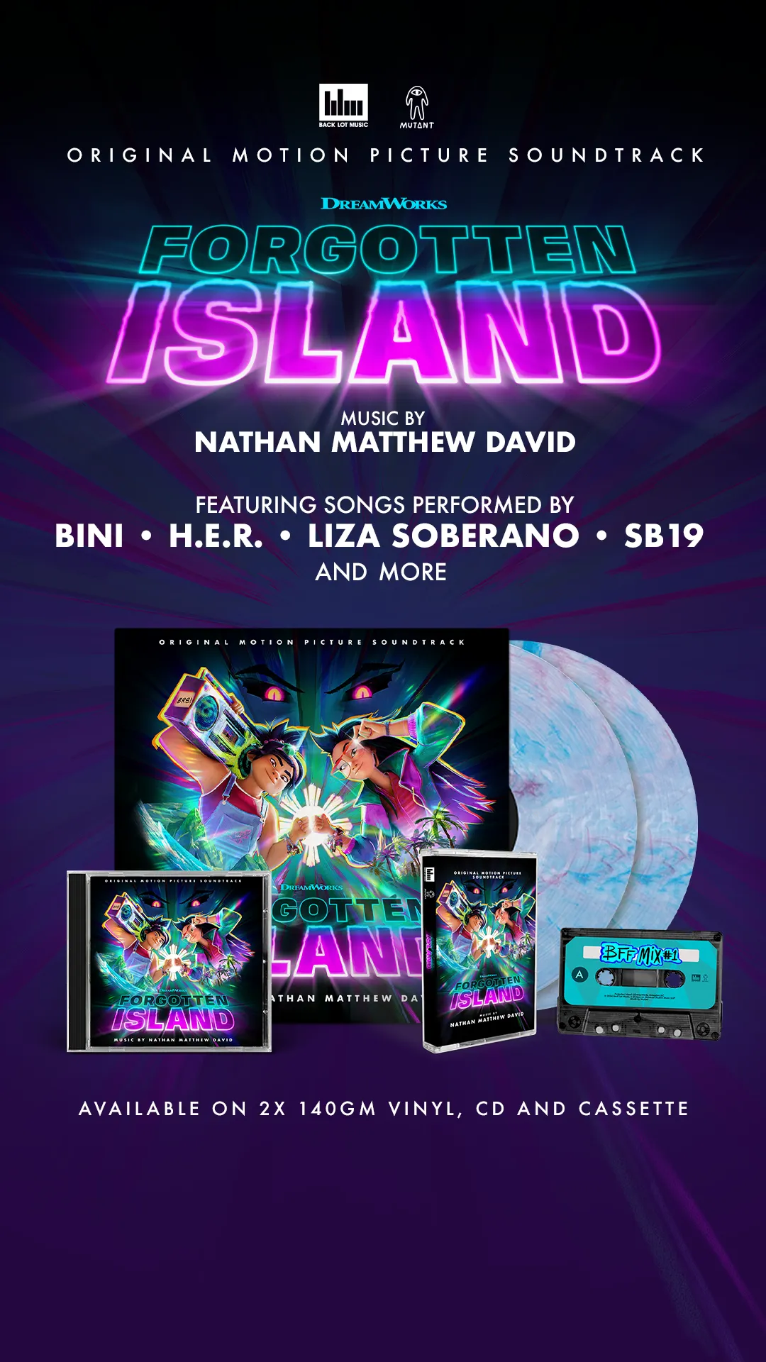 forgotten island soundtrack