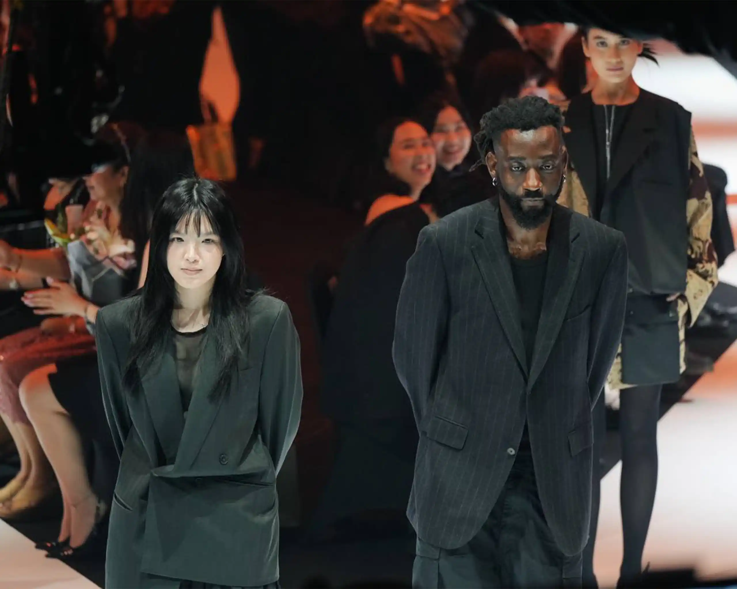 Designers Beatrice Angelica and French designer Michael Nana jf3