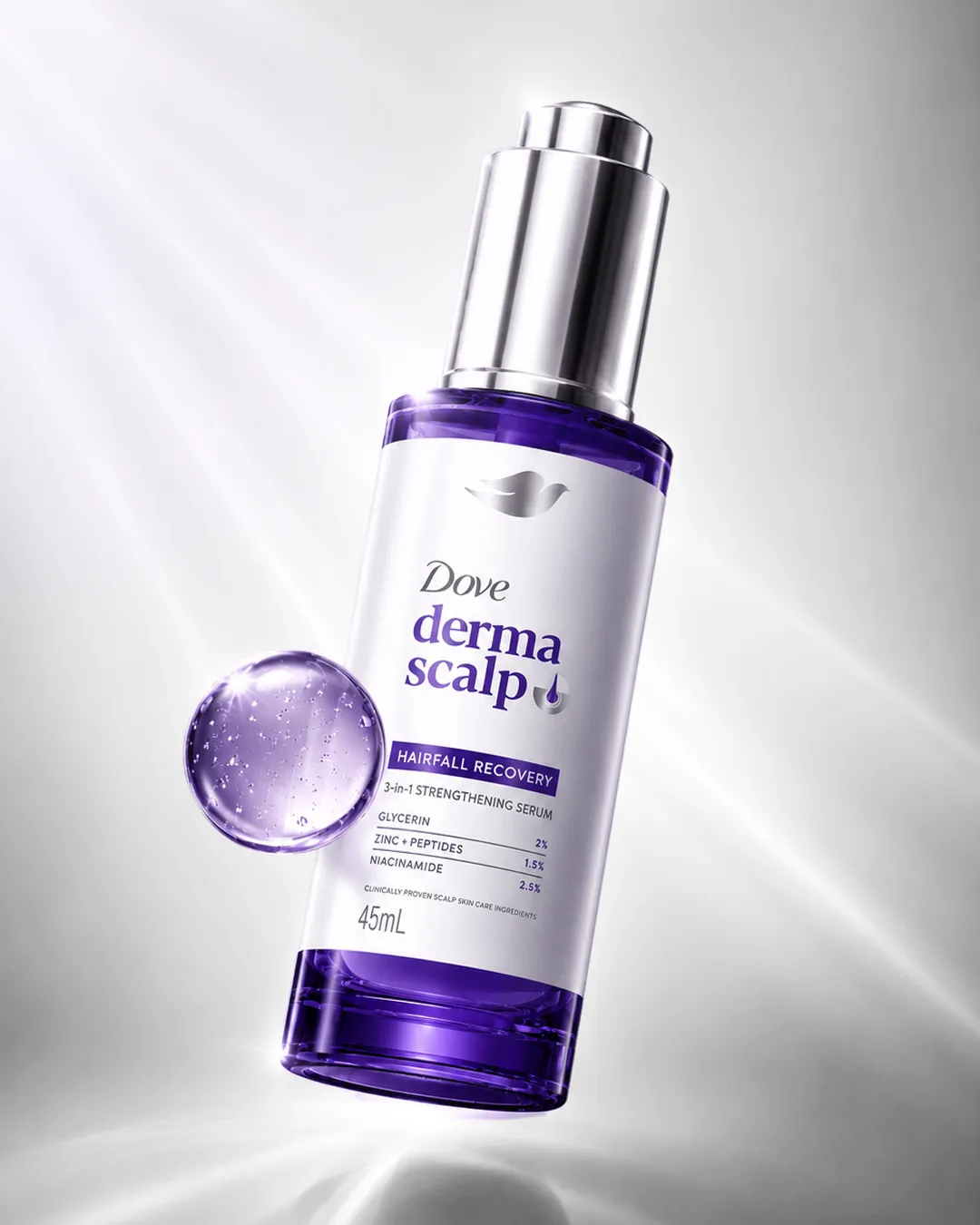 Dove Derma Scalp+ Hairfall Recovery Serum