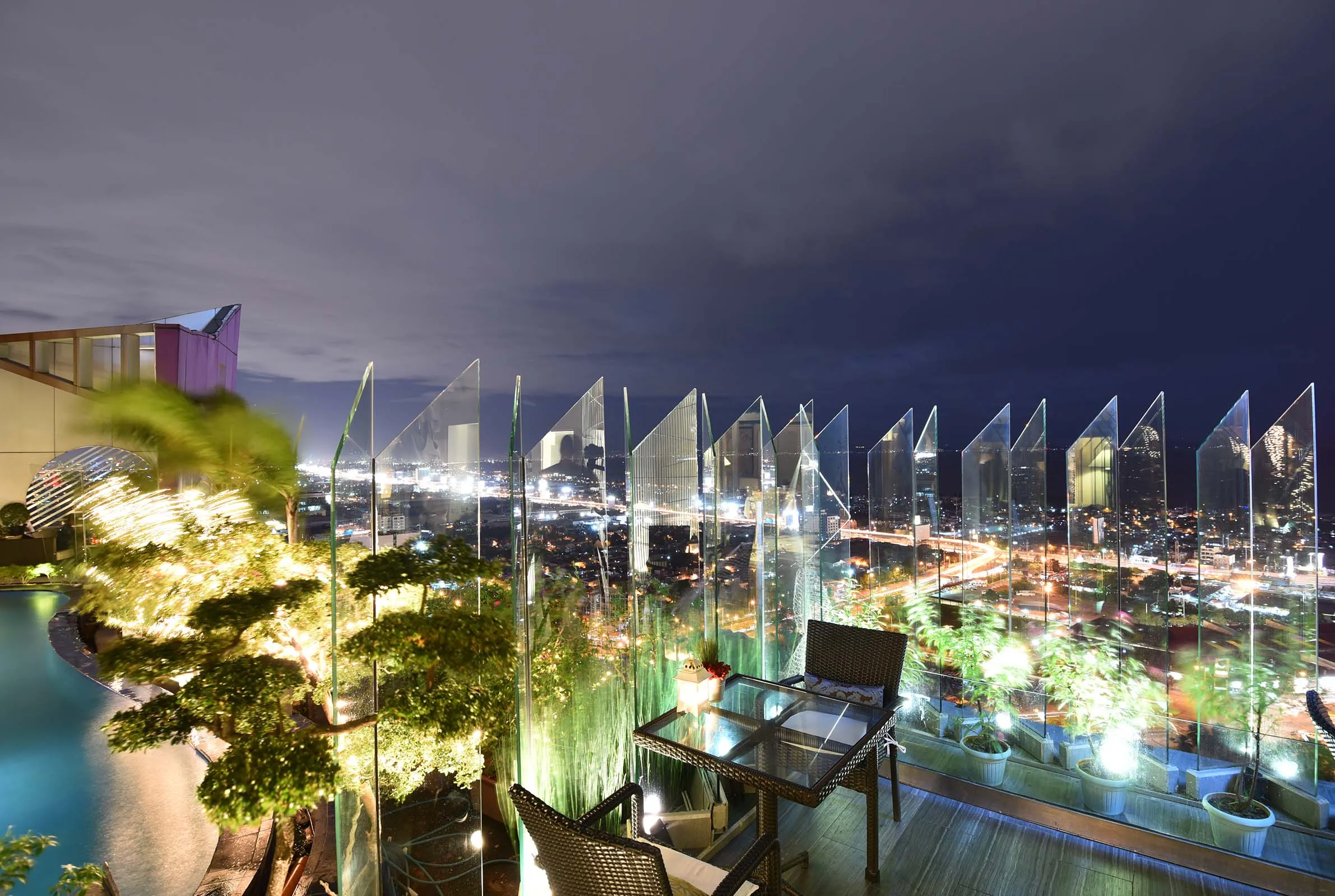 Vivere's view atop the Nest