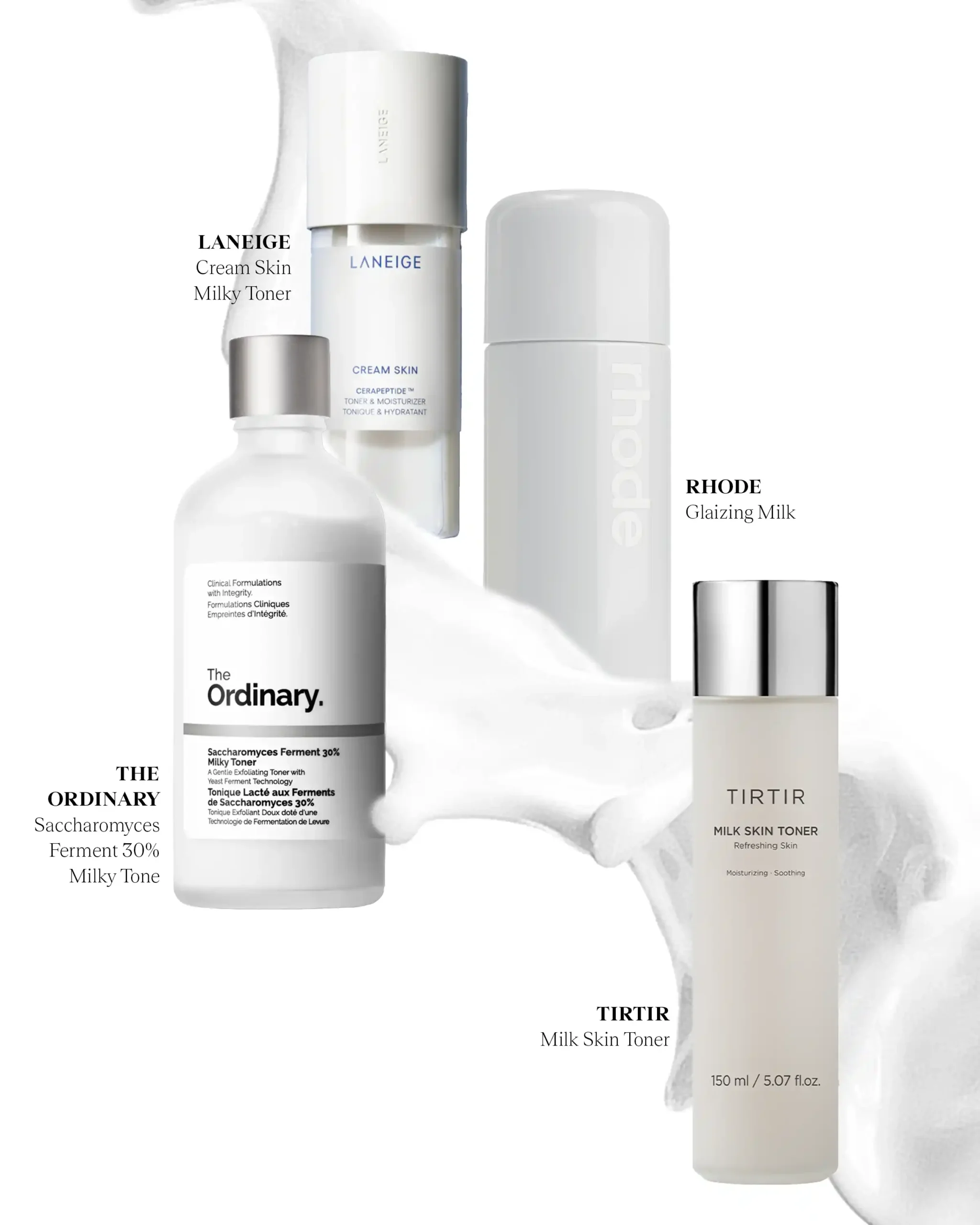 Milky toners to add to your pre-glam routine