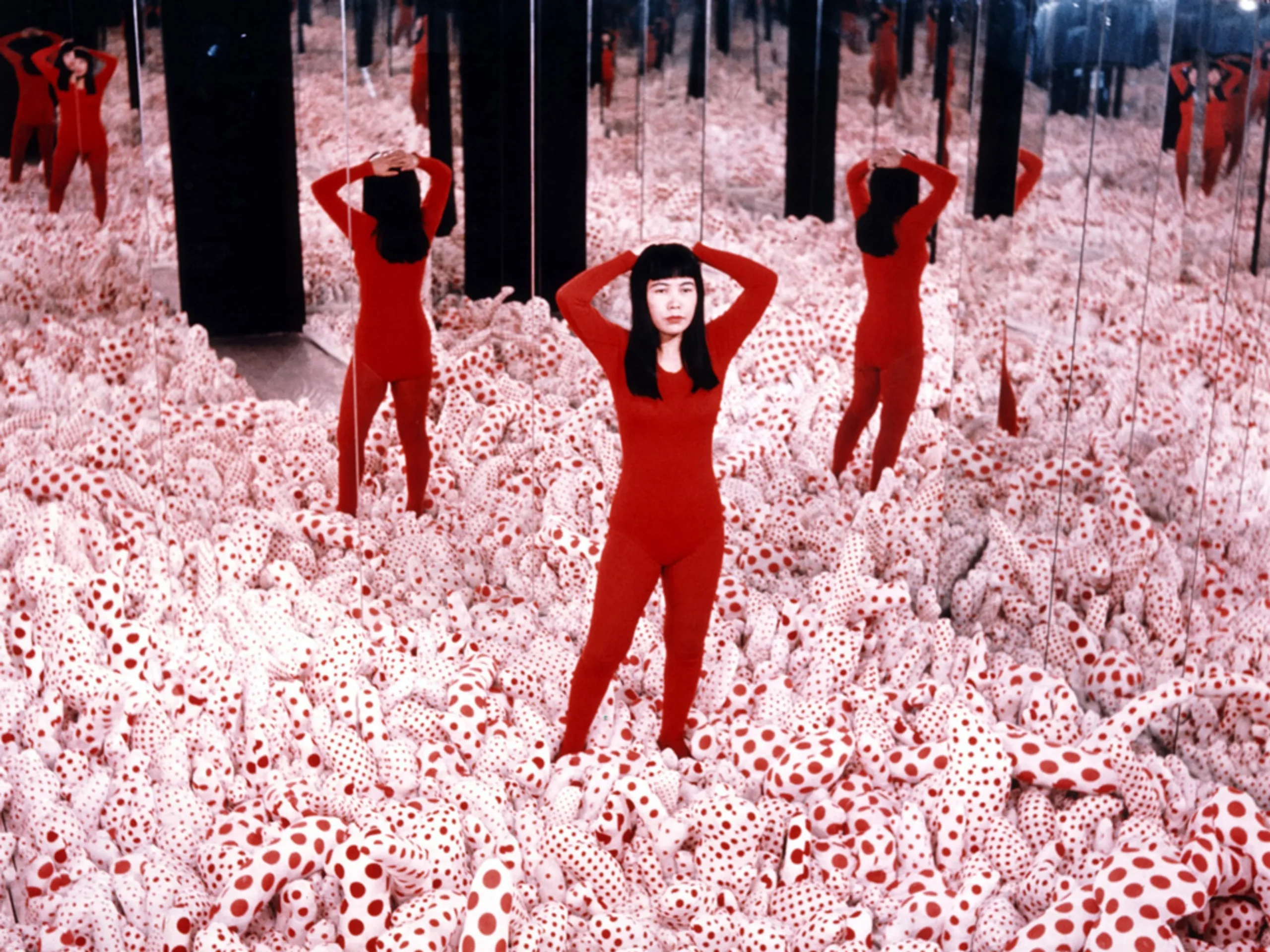 Infinity Mirror Room—Phalli’s Field by Yayoi Kusama (1965)