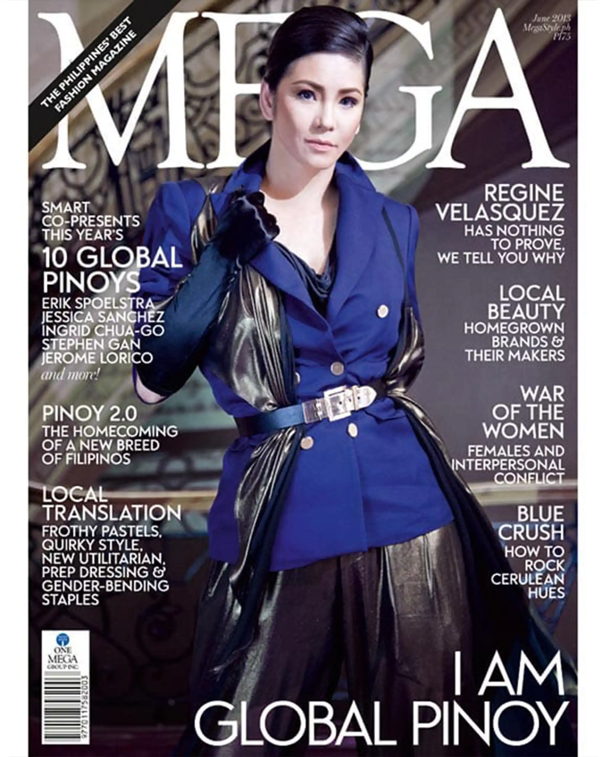 Regine Velasquez-Alcasid on MEGA in June 2013
