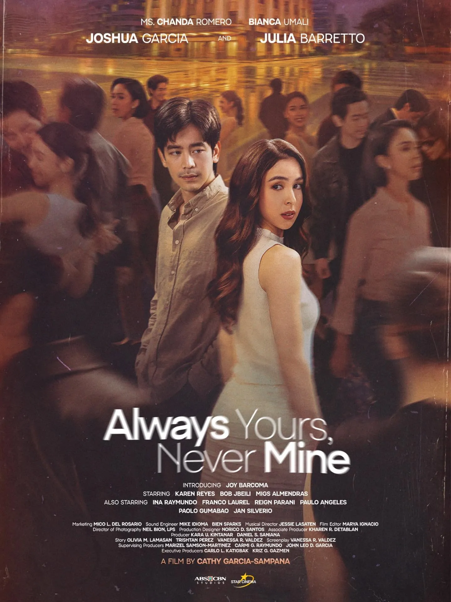Always Yours, Never Mine, starring Julia Barretto and Joshua Garcia