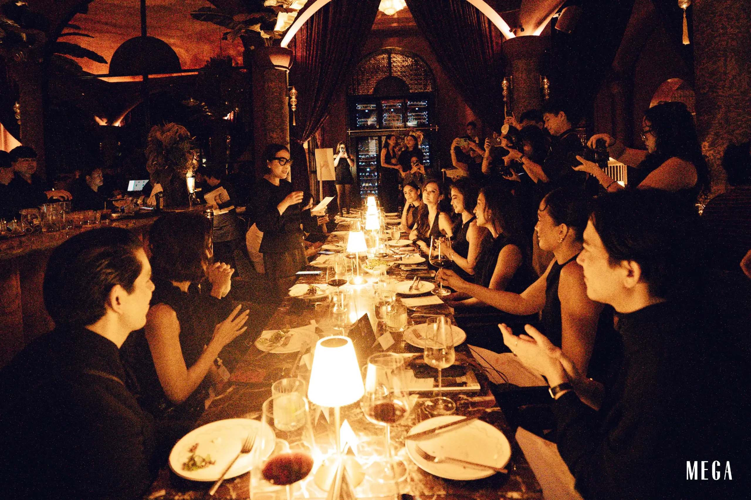 The MEGA Exclusive Dinner—a night of celebration, friendship, and style.
