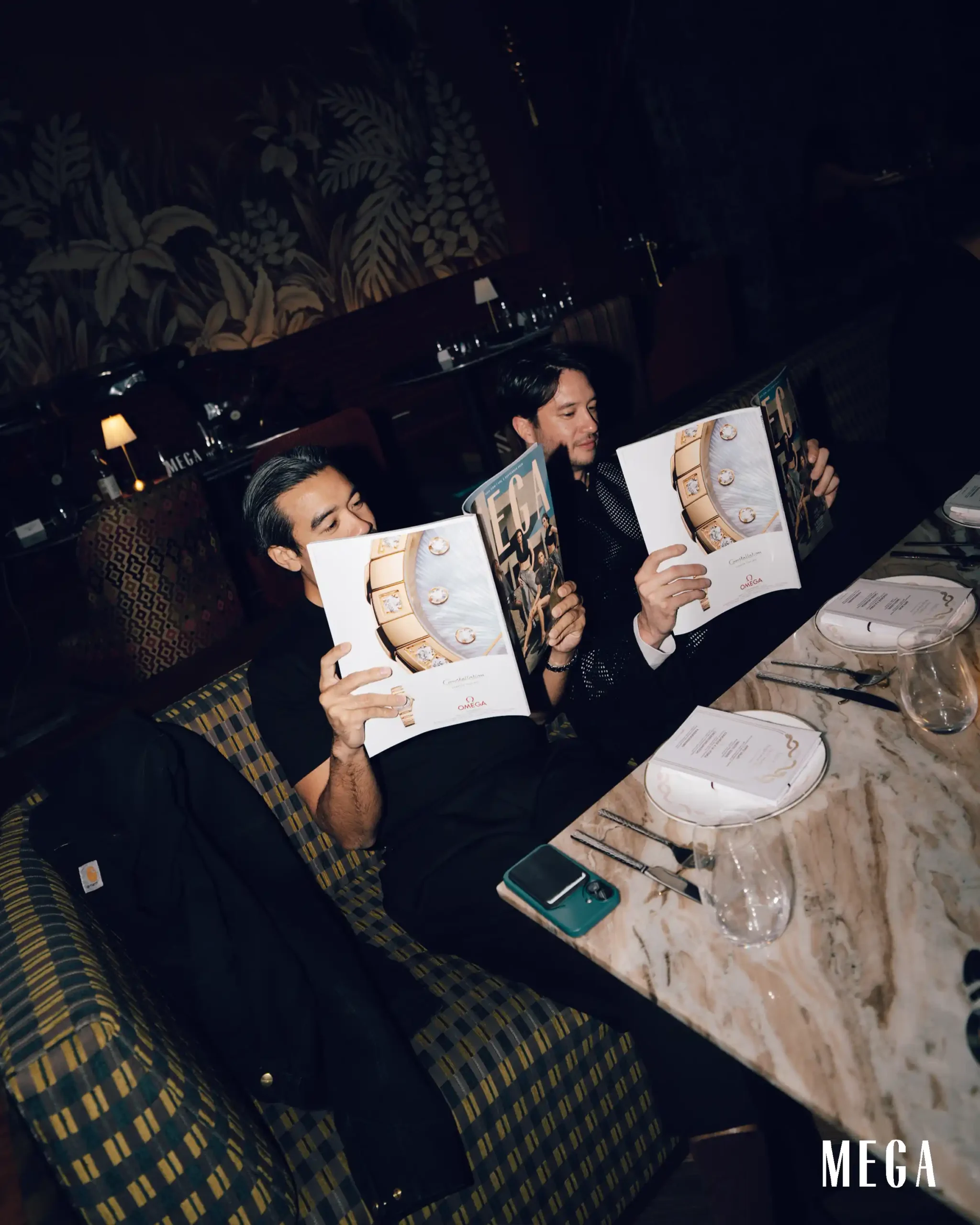 Benny Tady and Sam Wilson with the September issue