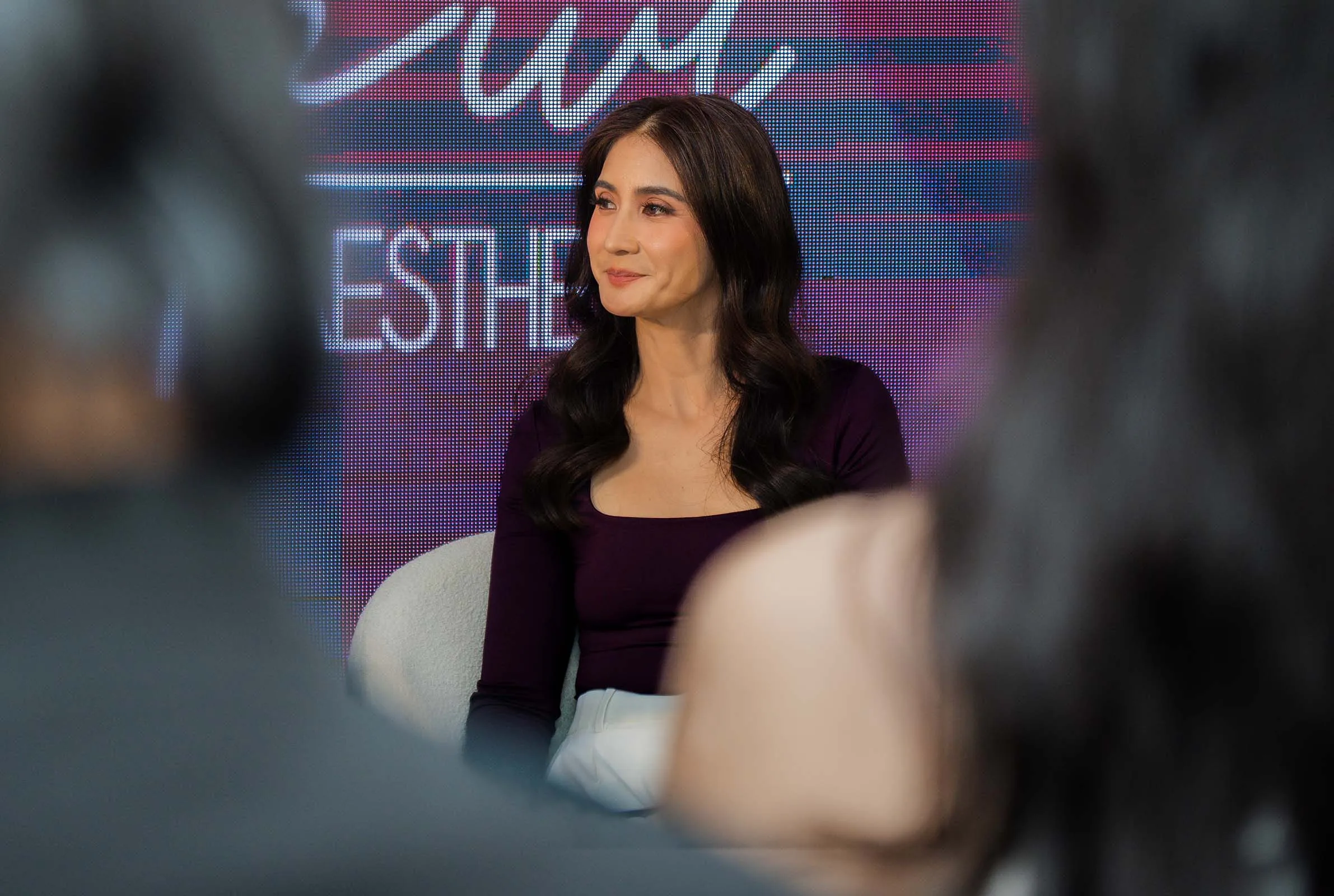 Rica Peralejo on stage