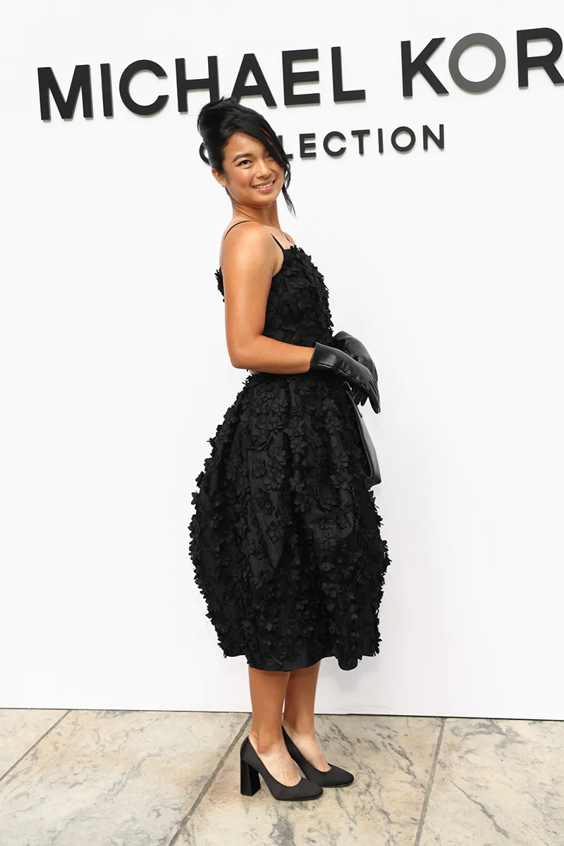 aLEX EALA AT the NYFW MICHAEL KORS S/S27 SHOW; PHOTOGRAPHED BY Stephanie Augello