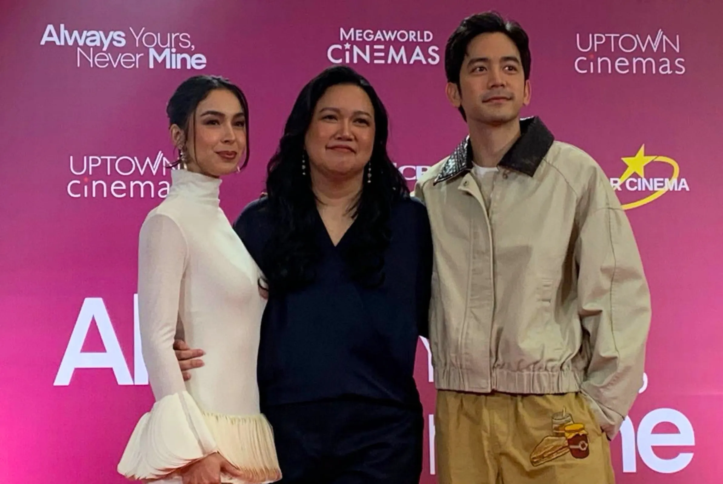 Julia Barretto, Vanessa R. Valdez, and JOshua Garcia