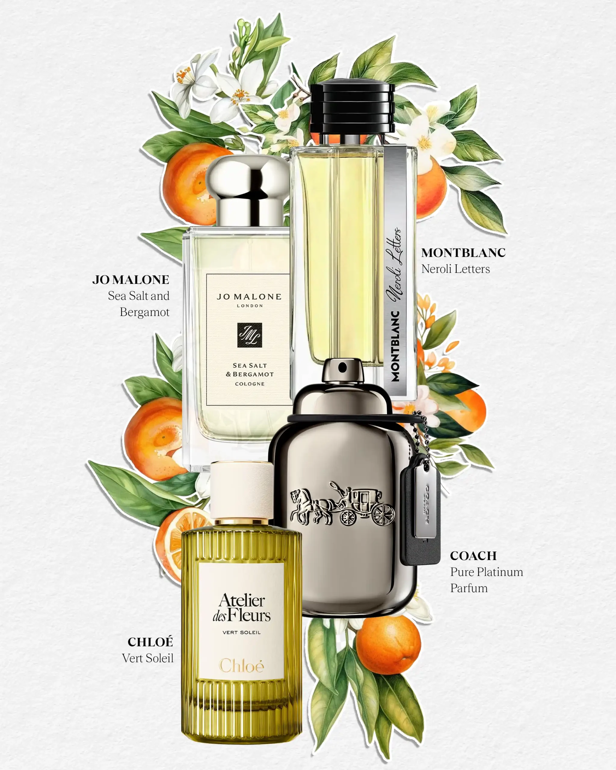 Fresh, citrus scents