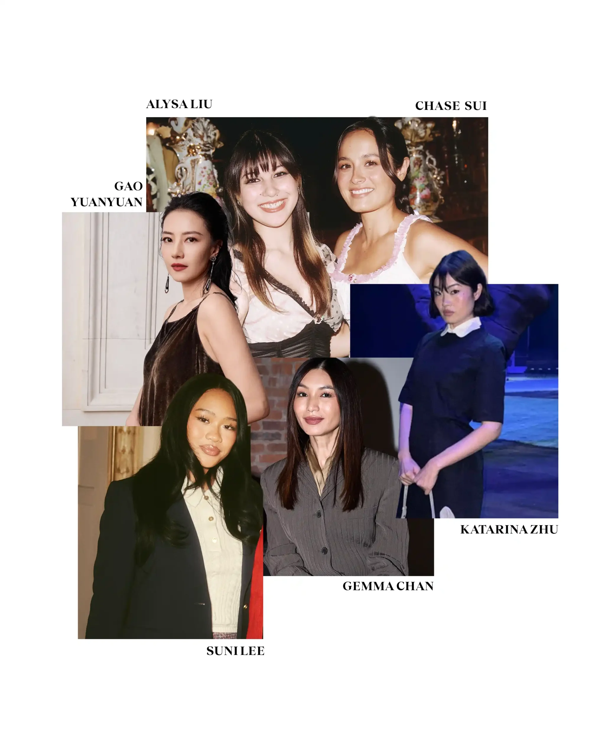 Chinese stars at NYFW