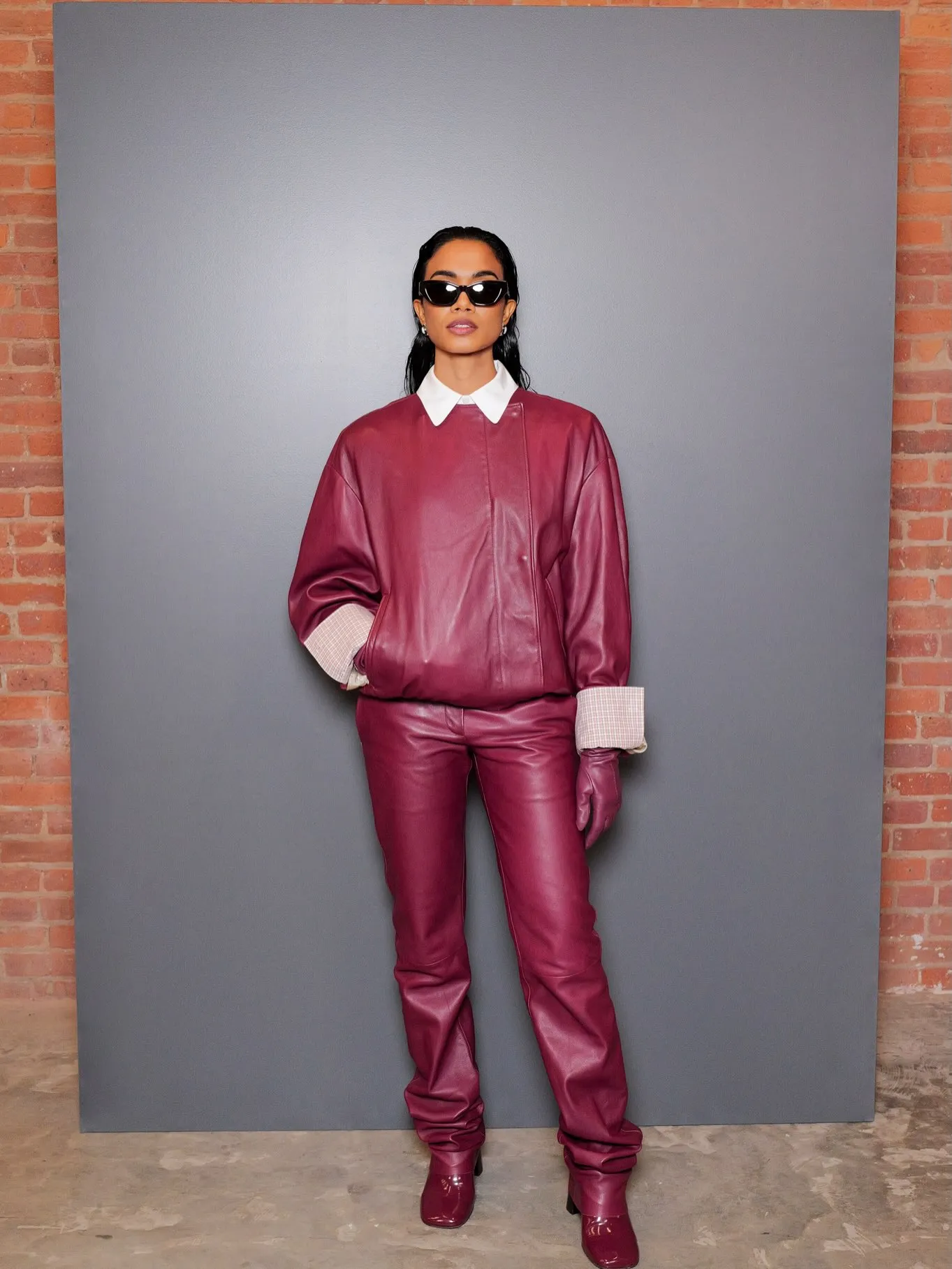 Supriya Ganesh at Calvin Klein during NYFW S/S27
