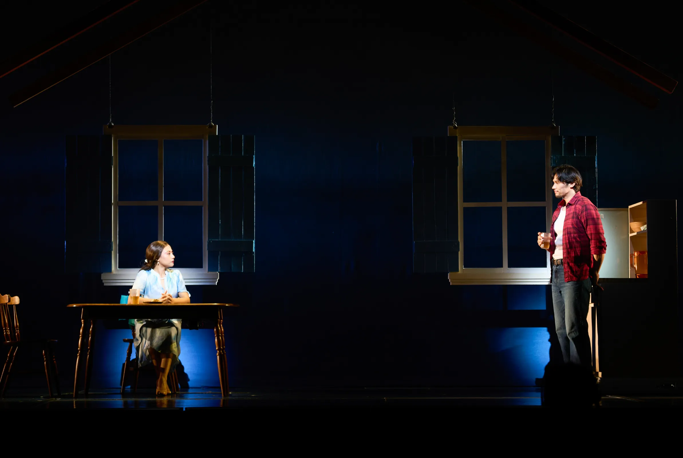 Morissette as middle-aged Allie and Laurence Mossman as middle-aged Noah