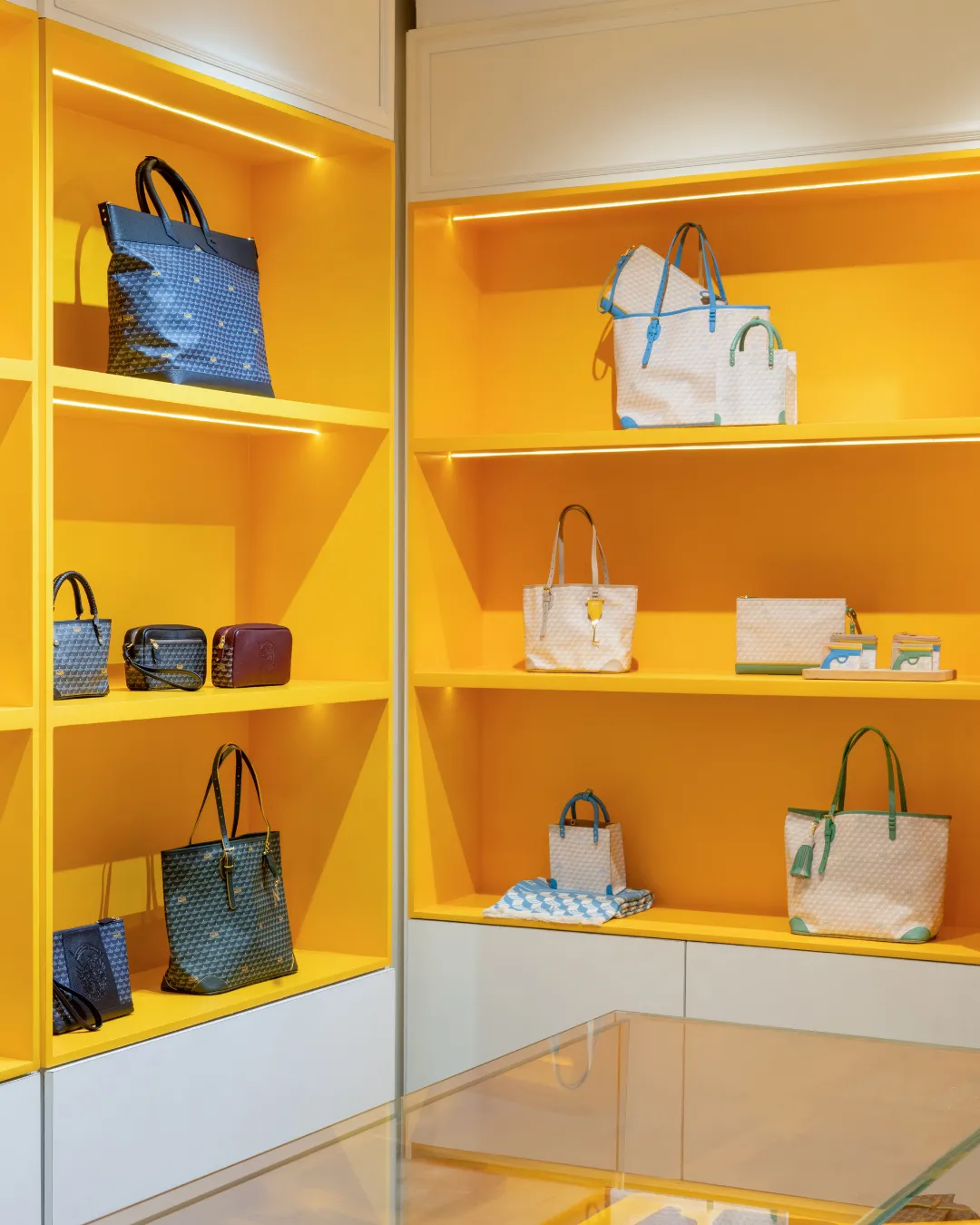 The different collections on display