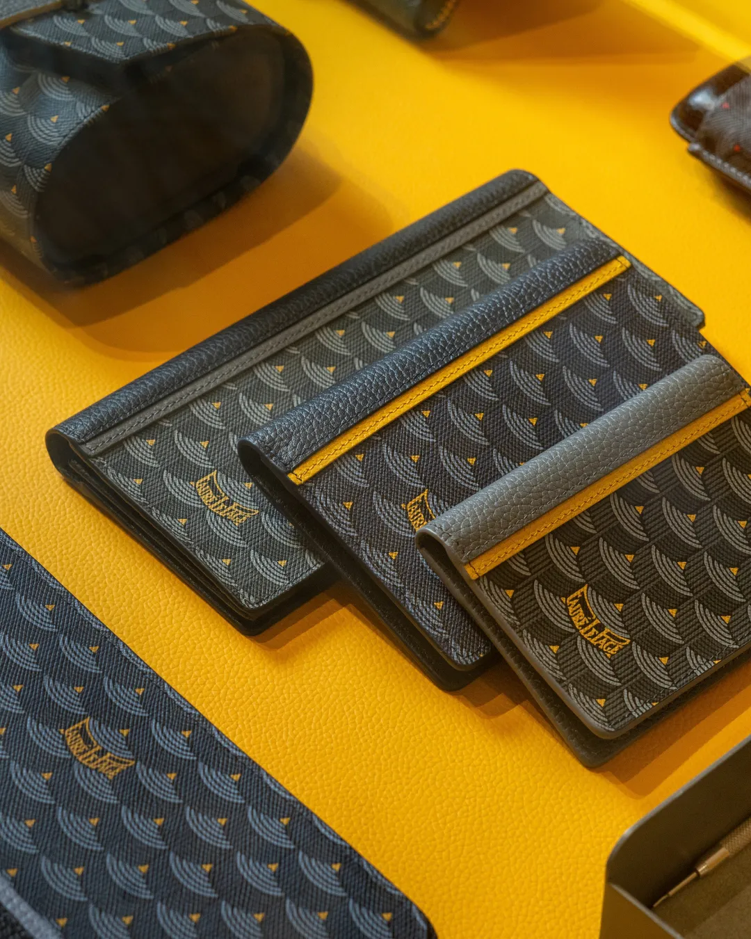 Wallets, passport covers, and small leather goods