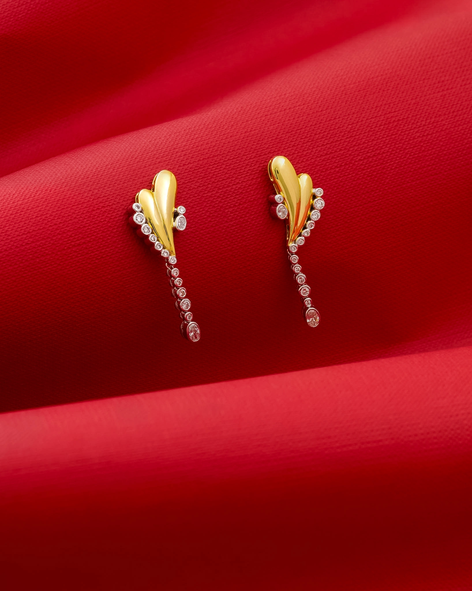 Raven earrings