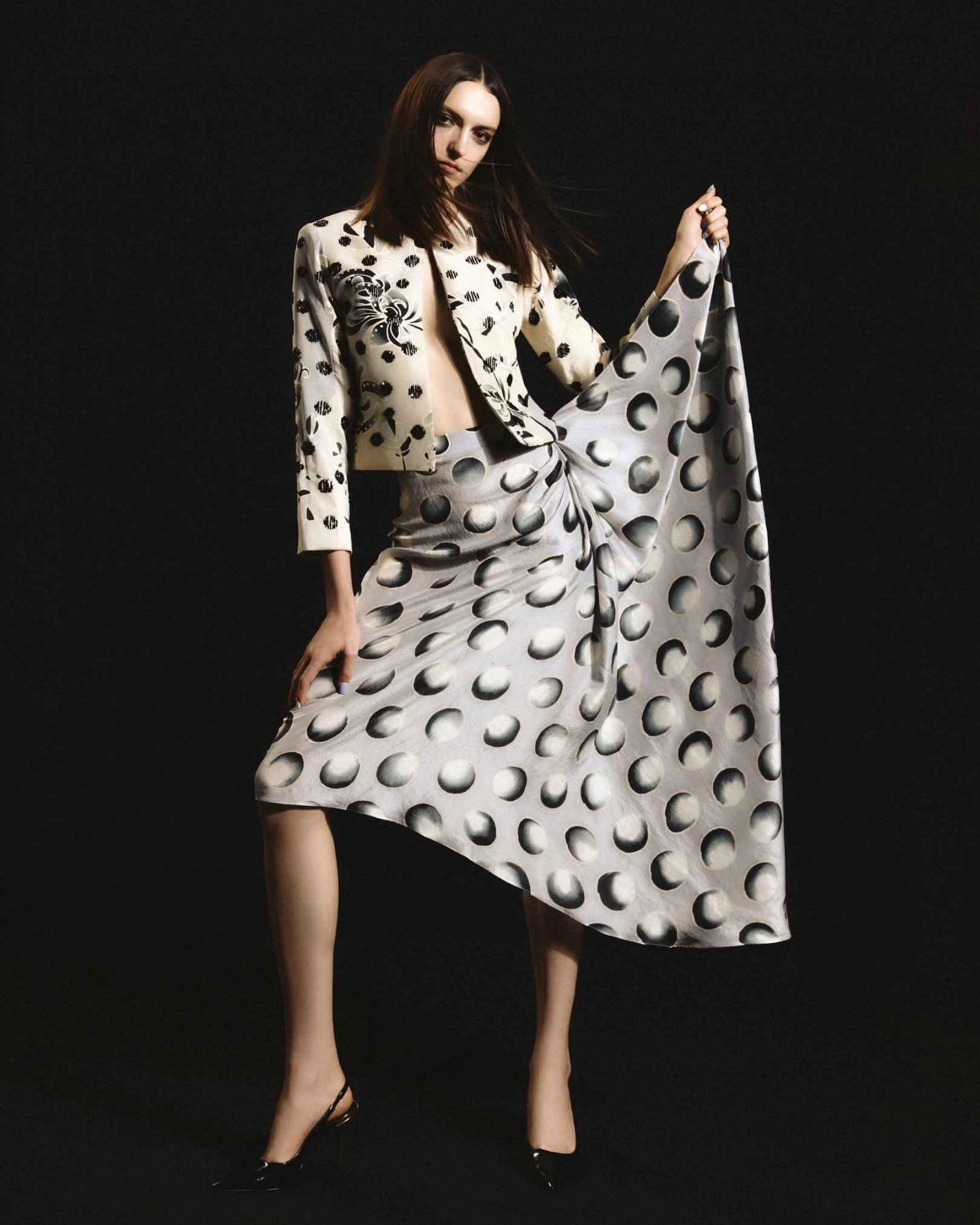 WISHARAWISH  Photographed by Waroon Kieattisin, Photography Assisted by Wanchai Arreruk, Asawanon Chaam, Ratchapoom Yaemnet, and Kachapon Panuditeekun, Styled by Daneenart Burakasikorn, Styling Assisted by Jetwat Viriyarat, Makeup by Chaichana Sudprasert, Hair by Dechachai Kerdphol, Modeled by Anya of BASS Model Management
