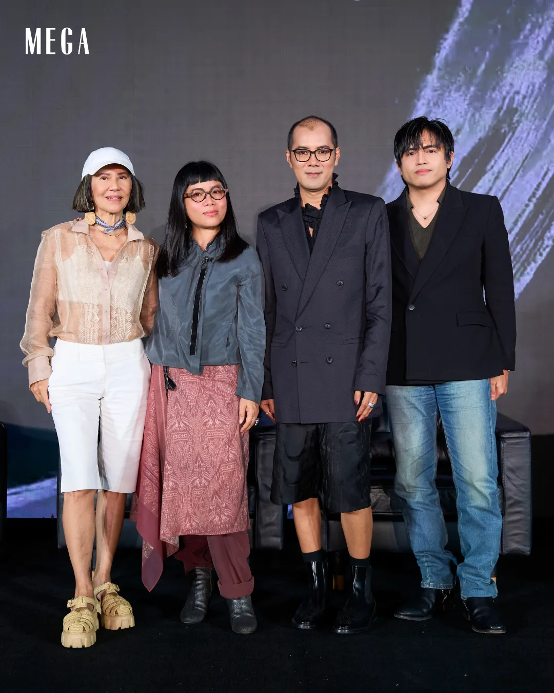 The Moderator and speakers of The Material Revolution