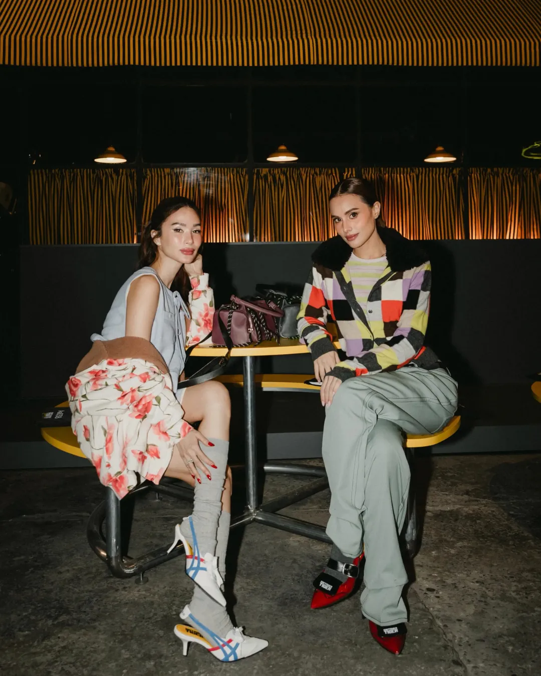 Heart Evangelista and Max Collins