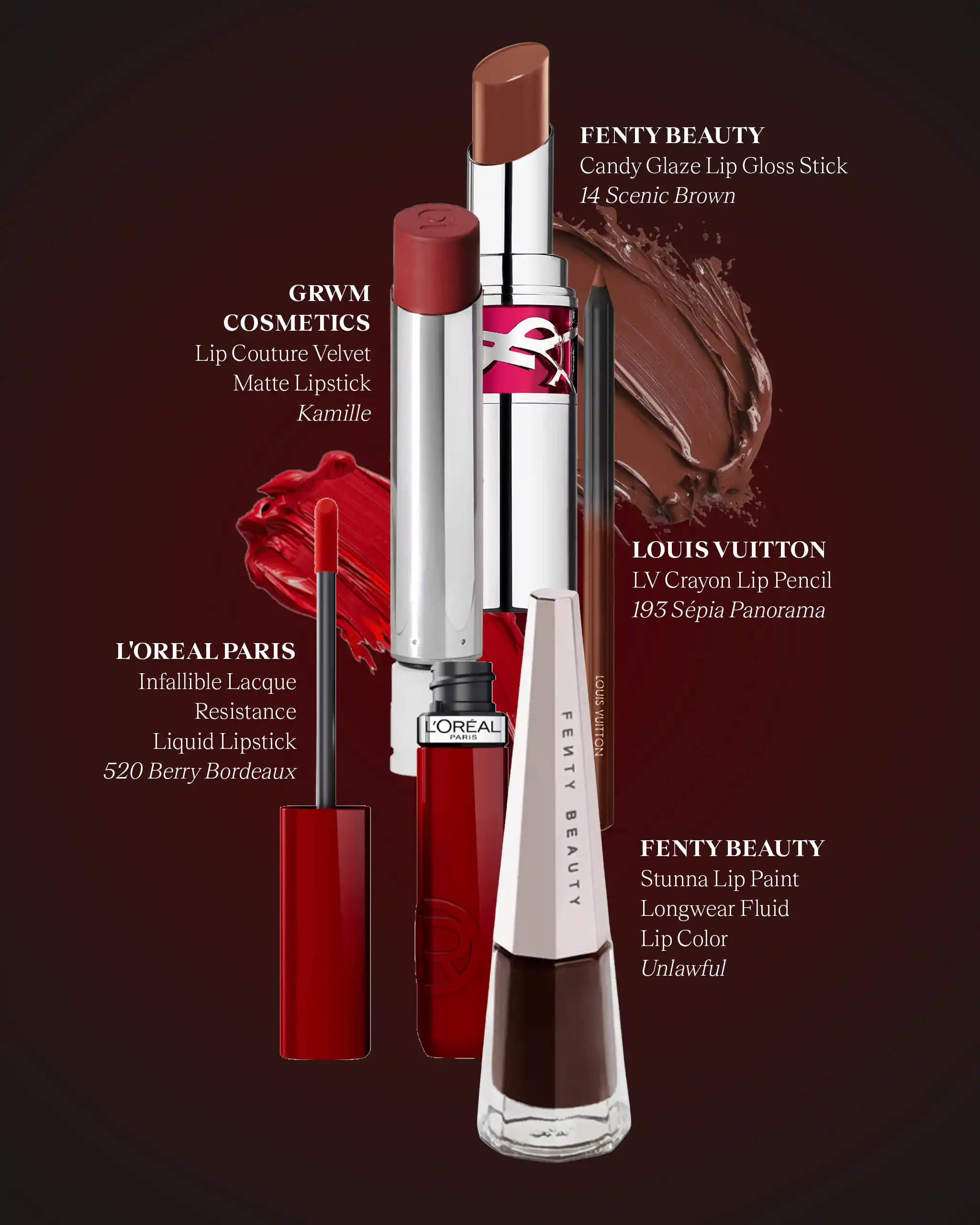 Lipstick shades with neutral undertones